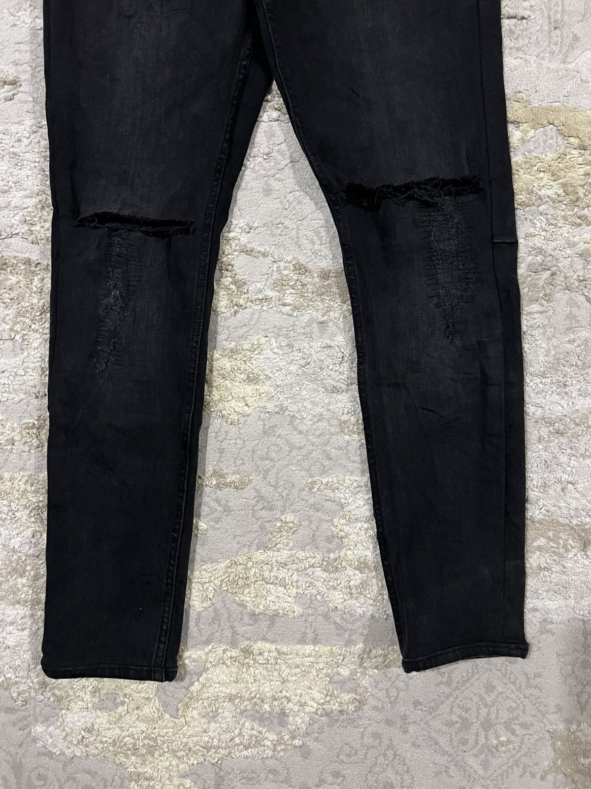 Ksubi Ksubi Chitch Krow Krushed Distressed Jeans Slim Fit Denim Size US 32 / EU 48 - 6 Thumbnail