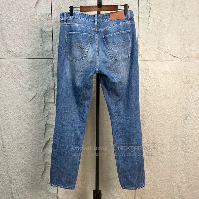 Brunello Cucinelli Brunello Cucinelli Distressed Denim Jeans Size US 30 / EU 46 - 2 Thumbnail