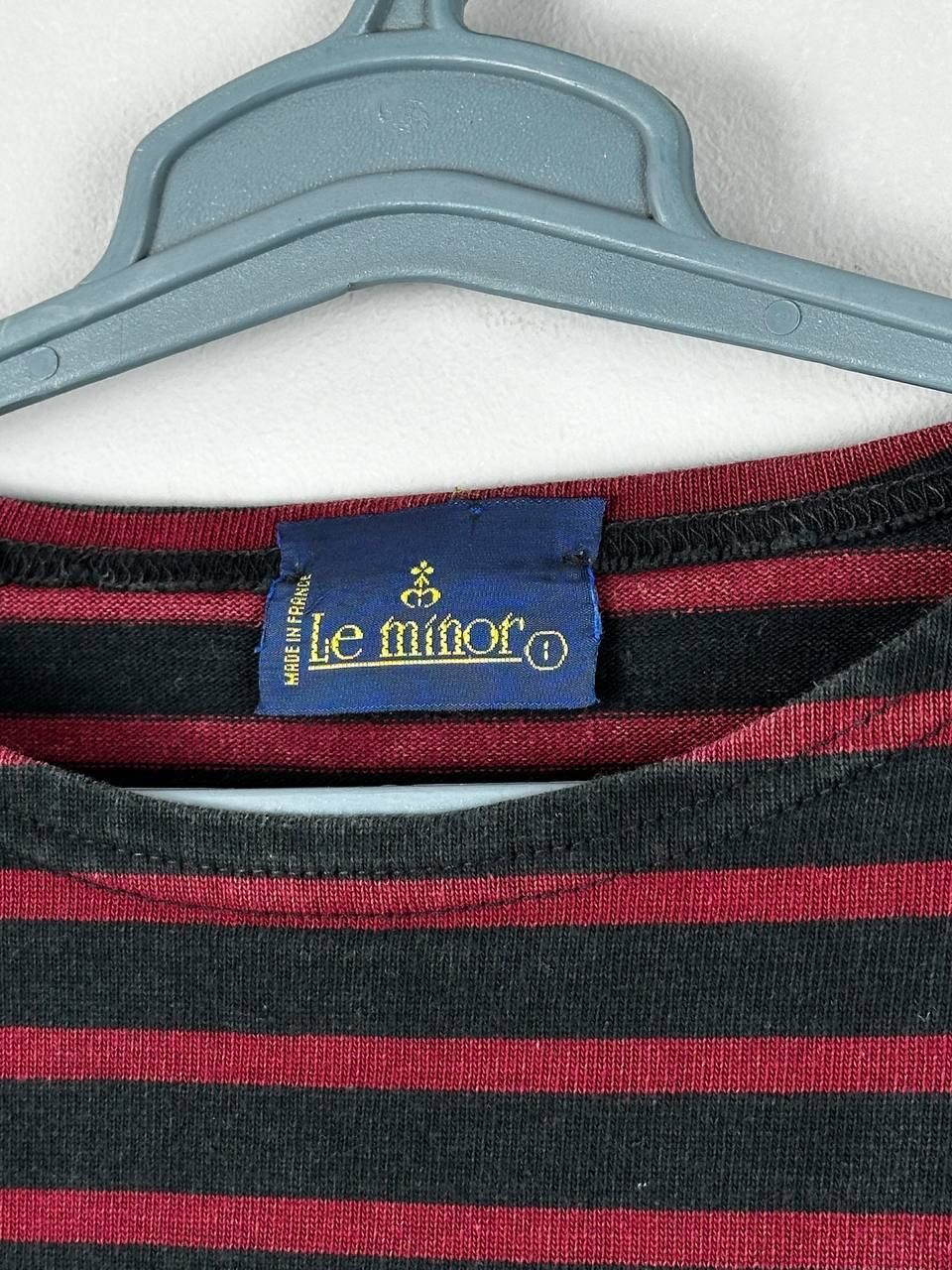 Vintage Le minor made in France striped longsleeve sweatshirt unisex Size US M / EU 48-50 / 2 - 4 Thumbnail