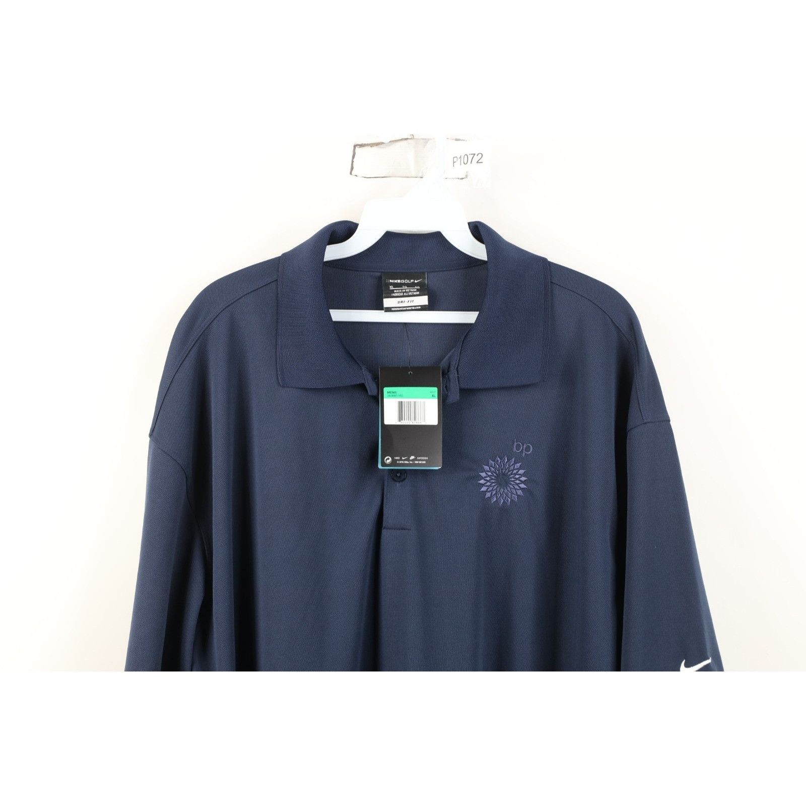 Nike New Nike Golf BP Oil Tech Knit Collared Golf Polo Size US XL / EU 56 / 4 - 2 Thumbnail