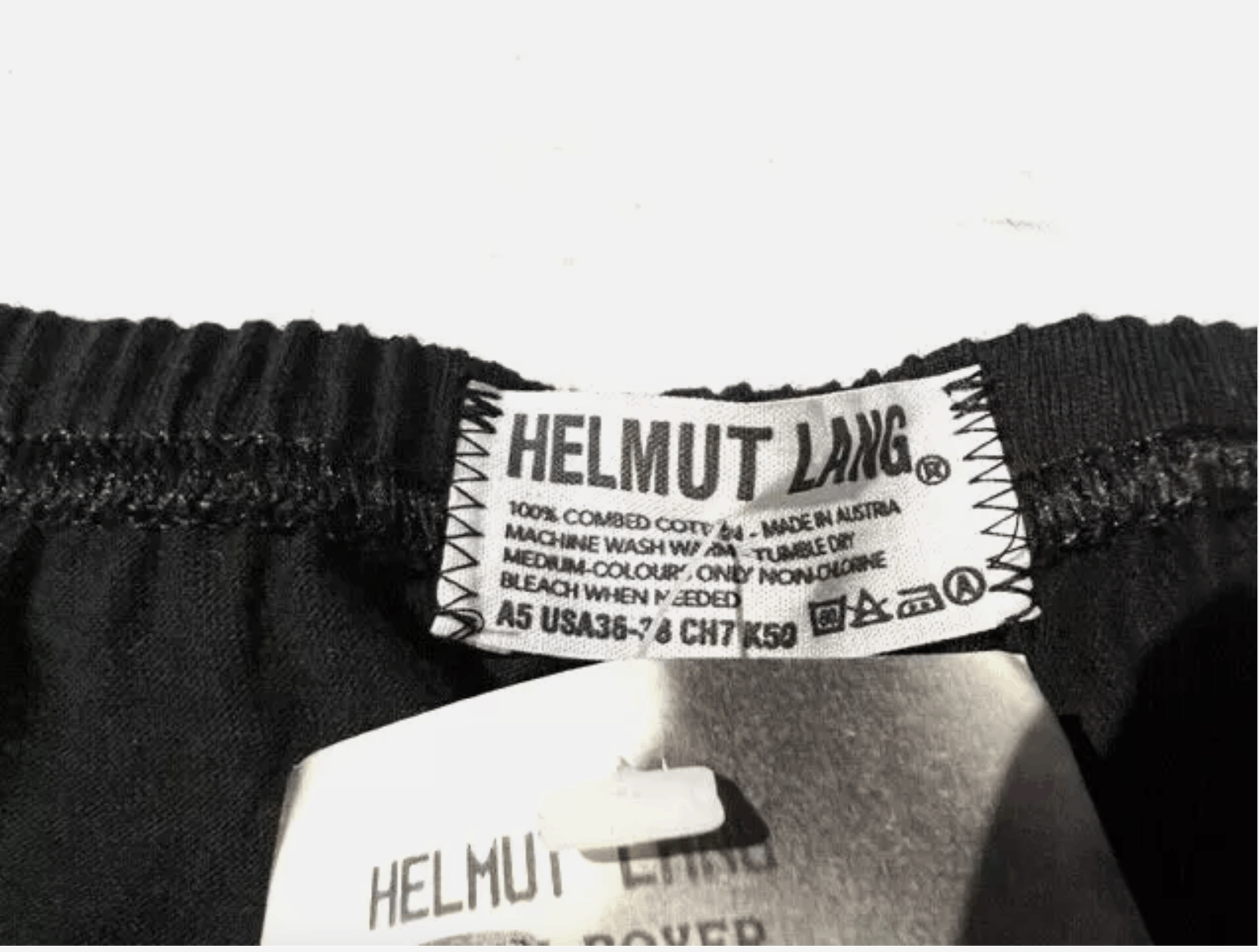 Helmut Lang New Vtg HELMUT LANG Mens Cotton Knit Boxer Short Underwear Size 34 - 2 Thumbnail