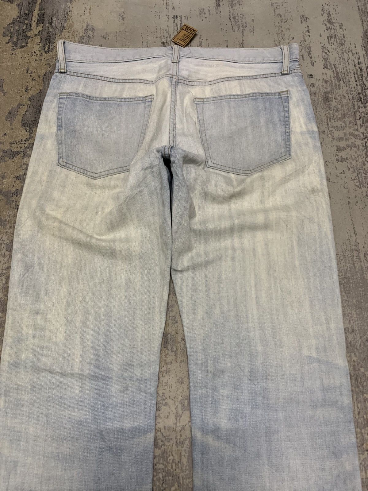 Undercover × Uniqlo Uniqlo Jeans UJ Regular Fit Straight Ash Blue Jeans W36x37 Size US 36 / EU 52 - 7 Thumbnail