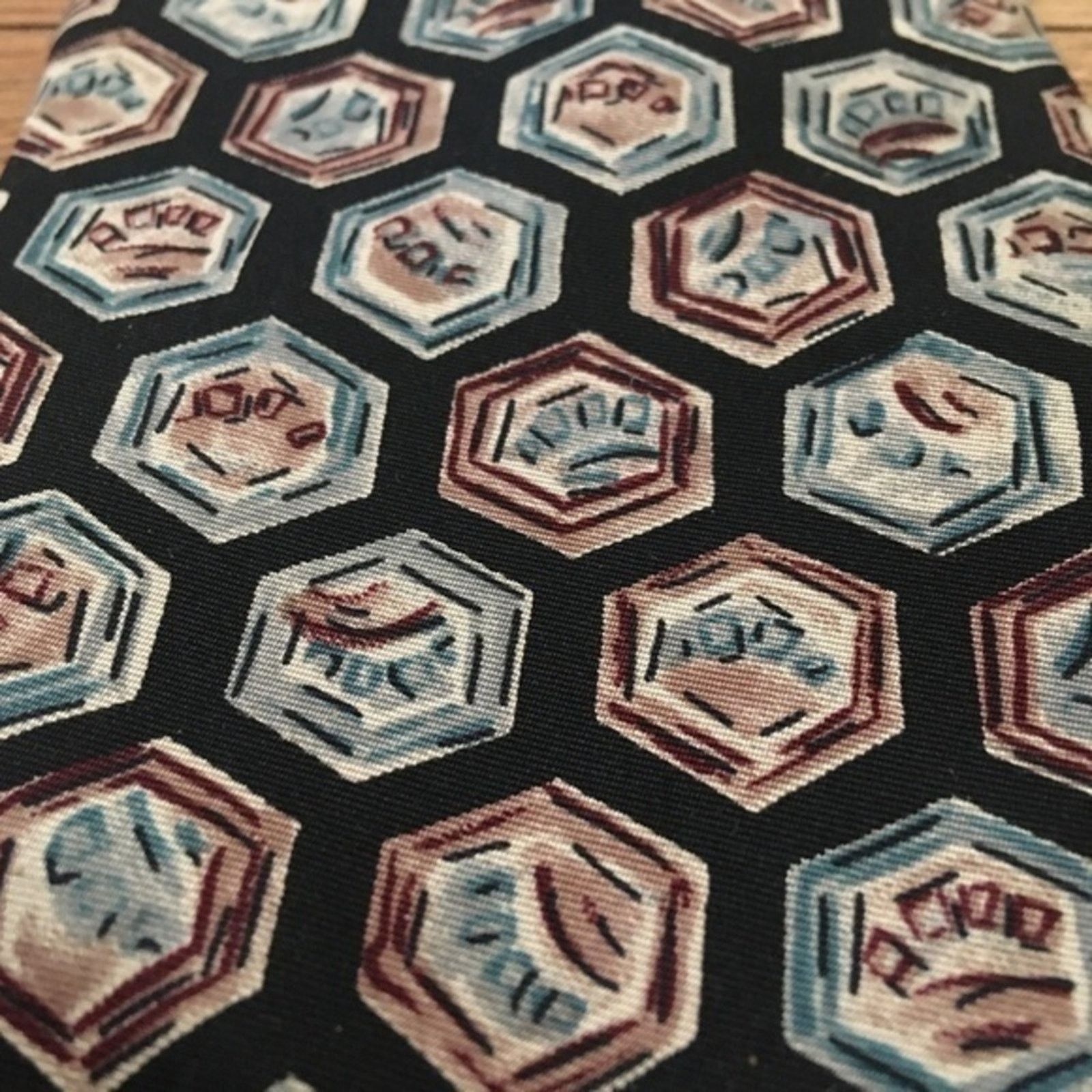 Robert Talbott Vintage Robert Talbott Studio at Halls Silk Necktie Wide Tie Size ONE SIZE - 8 Thumbnail