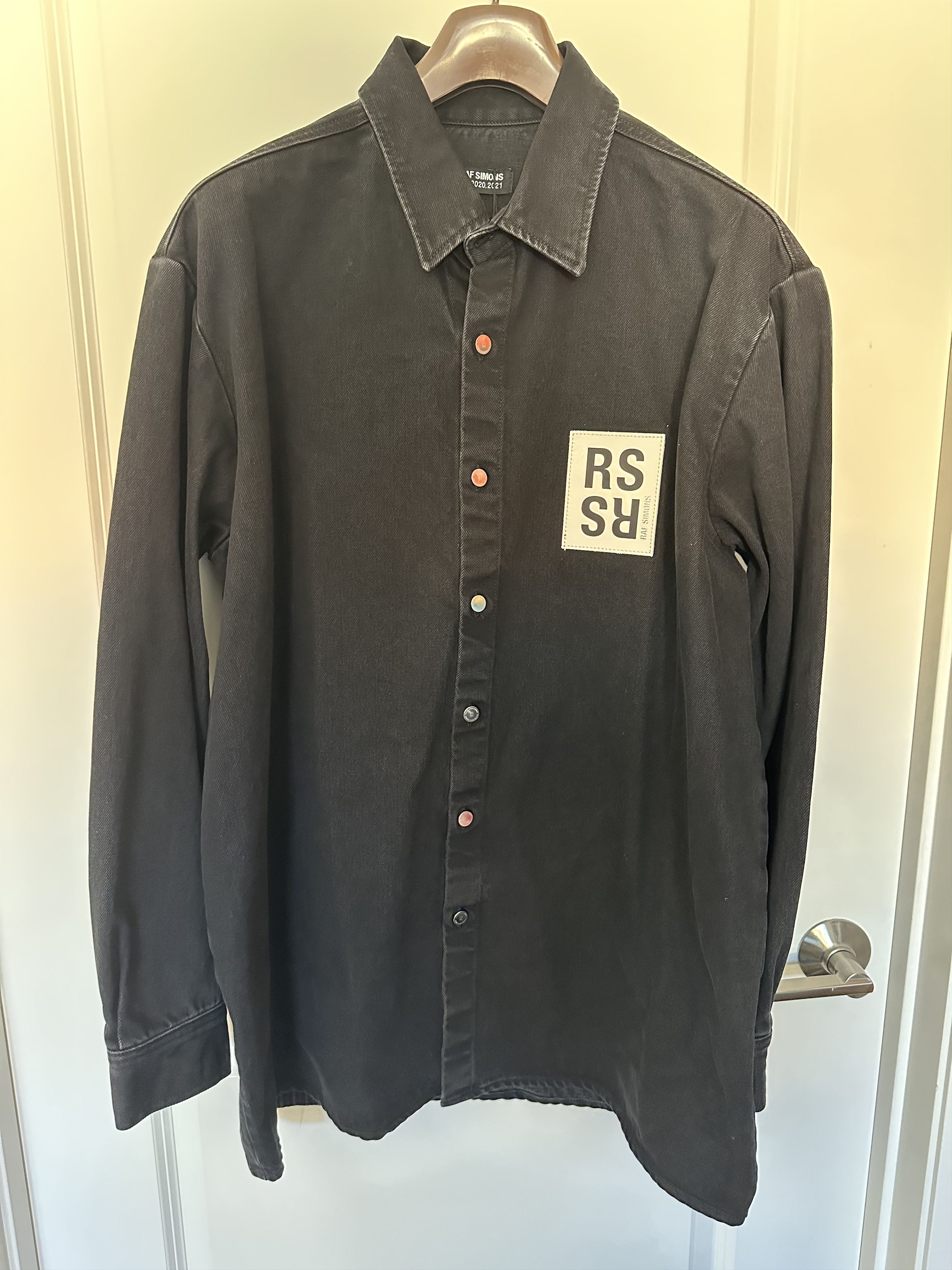 Raf Simons AW 2020 - 2021 Denim Shirt Size US XL / EU 56 / 4 - 1 Thumbnail