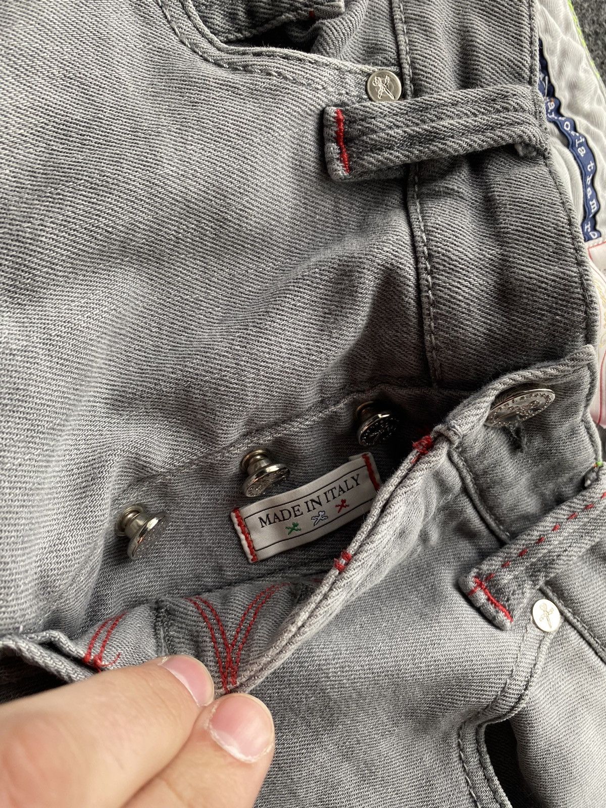 Other 🔥Tramarossa Sartoria Gray Designer straight jeans 30 Size US 30 / EU 46 - 8 Thumbnail