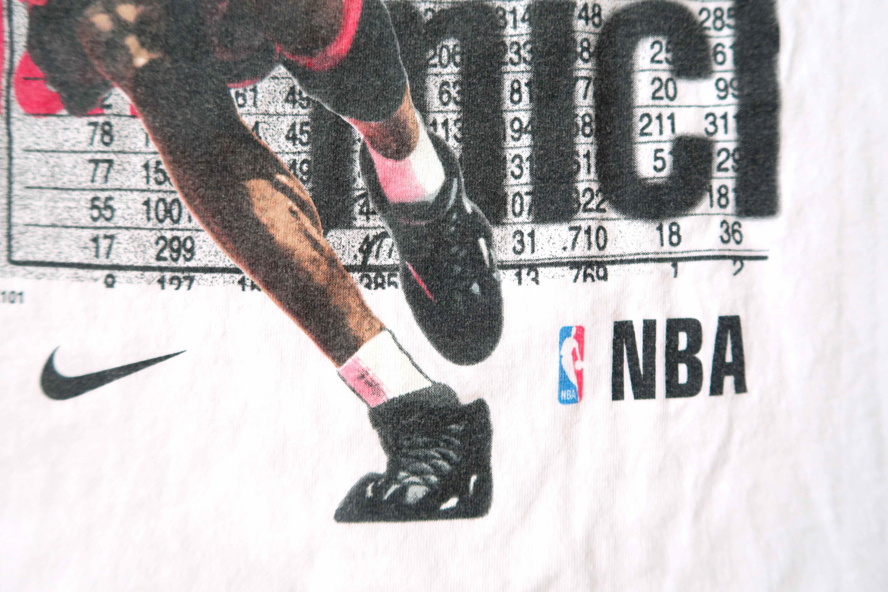 Nike Vintage Nike Air Jordan on Penny One NBA Playoffs T-Shirt Size US L / EU 52-54 / 3 - 2 Thumbnail