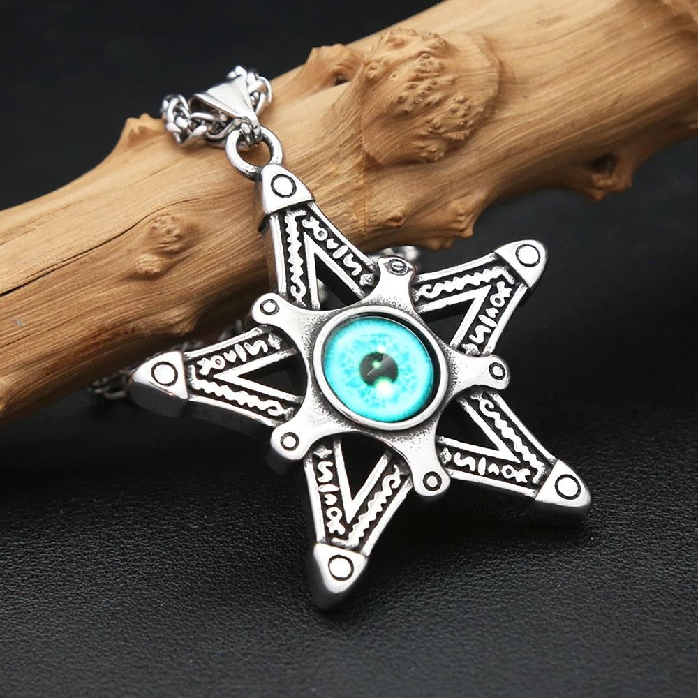 Other Vintage Pentagram Star Pendant Necklace Size ONE SIZE - 5 Thumbnail