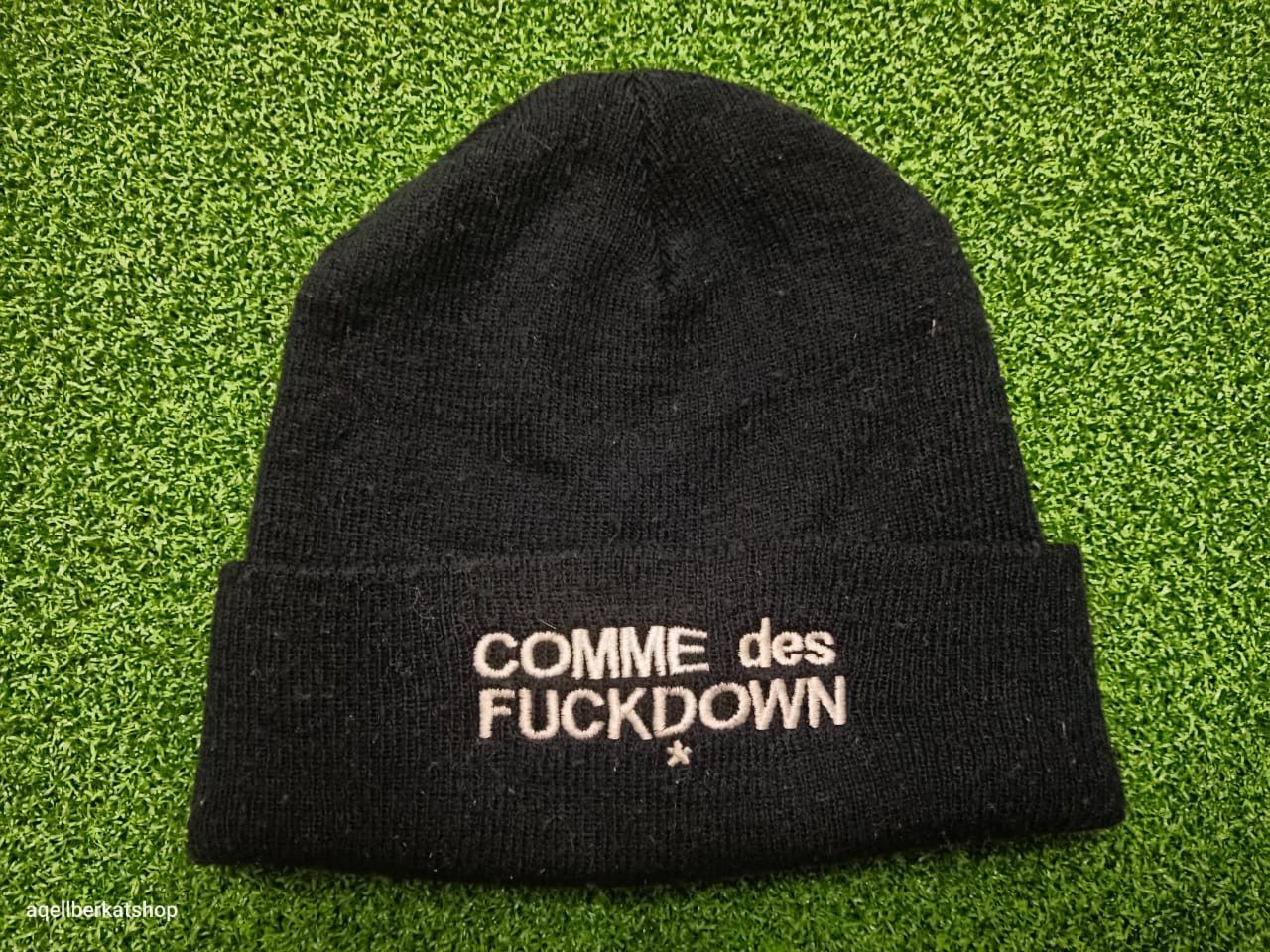 Comme Des Fuck Down Comme Des Fuck Down Embroidered Beanie Size ONE SIZE - 3 Thumbnail