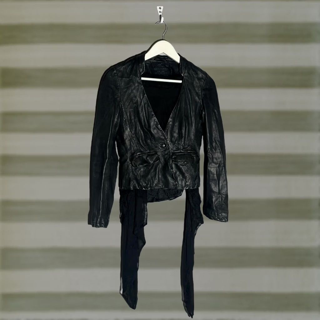 Allsaints All Saints Ashlar Jacket Women’s Size 8 Avant Garde Leather Size M / US 6-8 / IT 42-44 - 1 Thumbnail