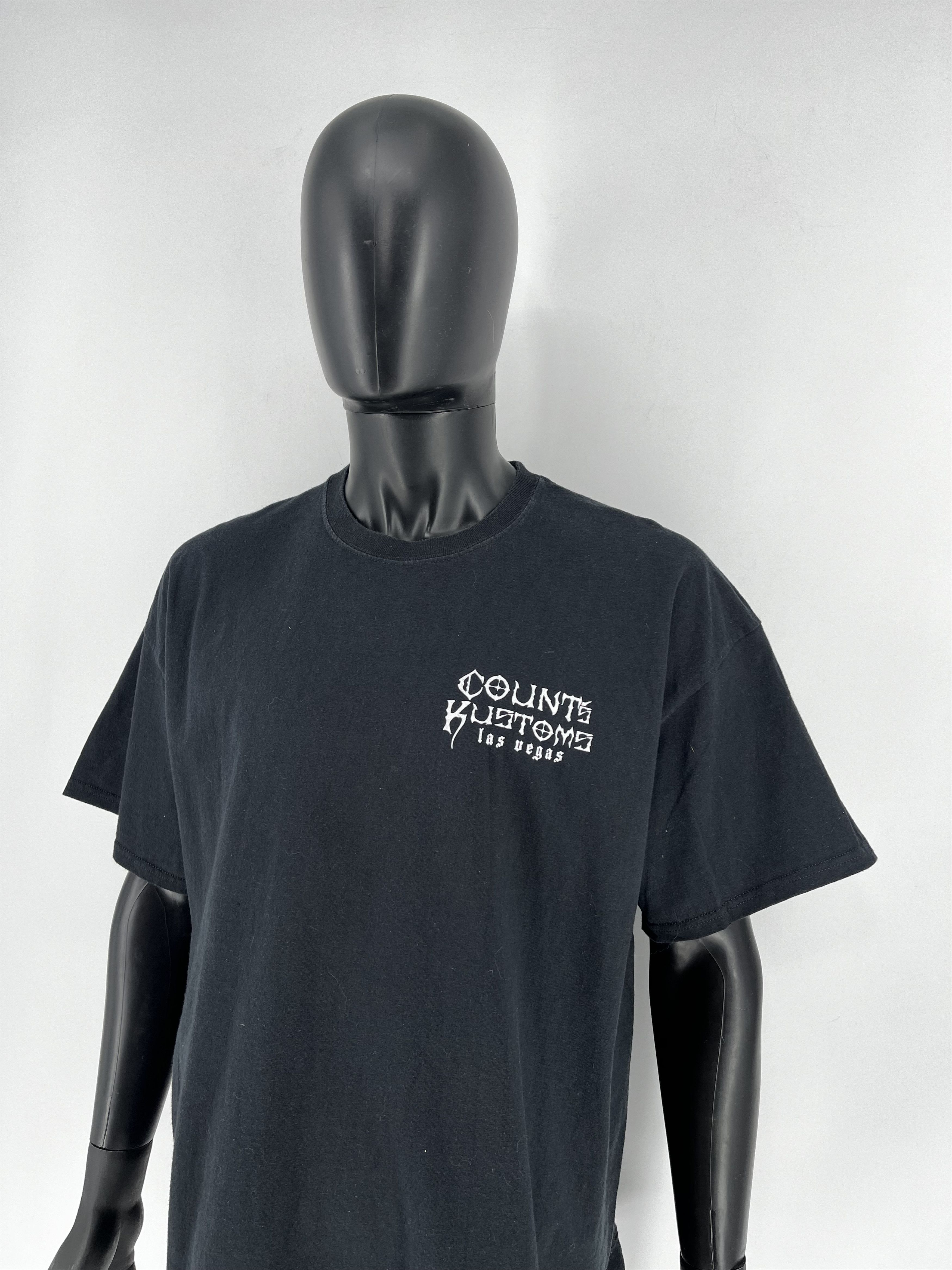 Vintage Vintage Counts Kustoms Las Vegas Made in USA t-shirt Size US XXL / EU 58 / 5 - 5 Thumbnail