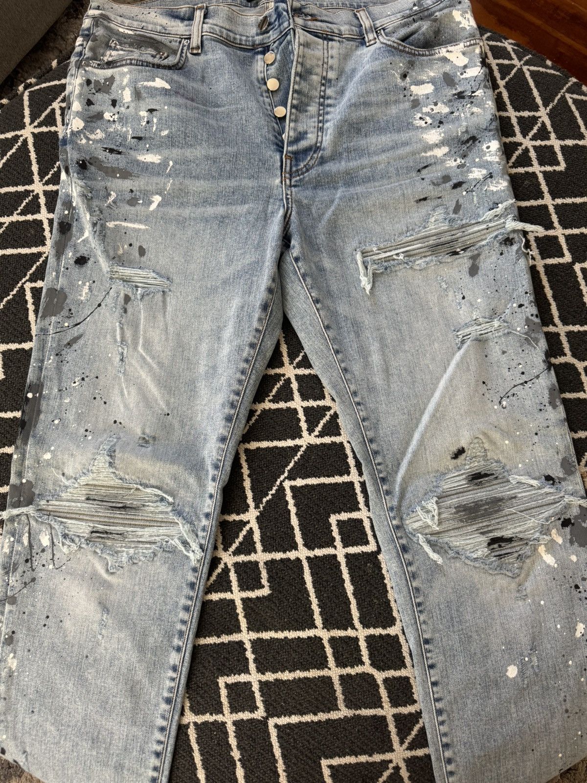 Amiri Amiri mx1 painter splatter jeans size 36 Size US 36 / EU 52 - 3 Thumbnail