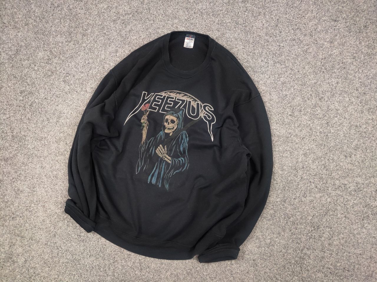 Kanye West Vintage Kanye West Yeezus Sweatshirt Jerzzes Y2K American Size US XL / EU 56 / 4 - 3 Thumbnail