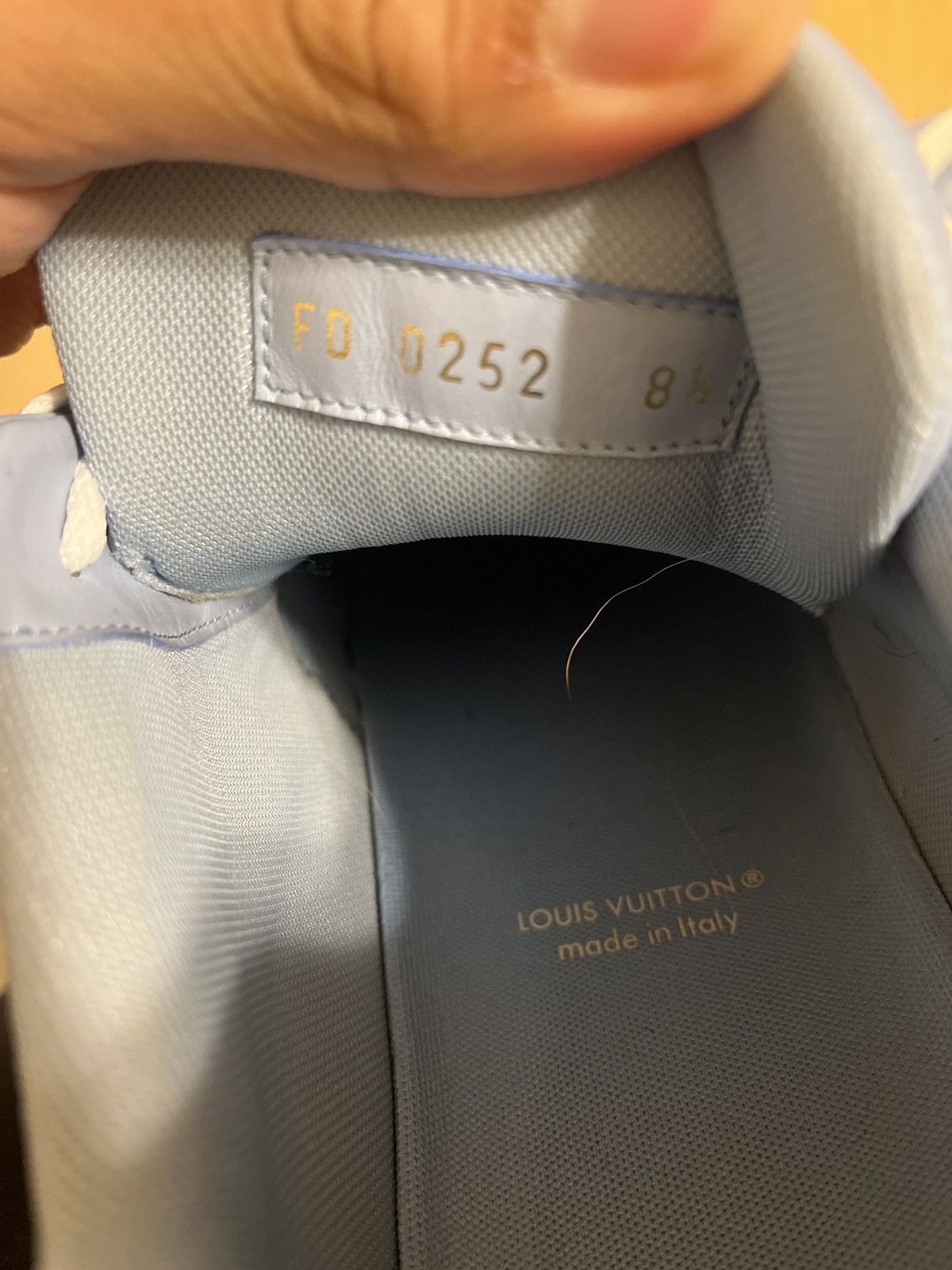 Louis Vuitton Lv trainers blue Size US 8.5 / EU 41-42 - 6 Thumbnail
