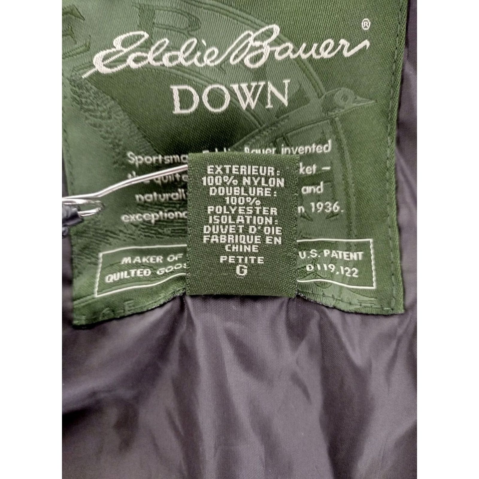 Eddie Bauer Eddie Bauer Vest Womens Large Puffer Down Zip Full Zip Inner Pockets Insulated Winter Red Women L Vest Size L / US 10 / IT 46 - 4 Thumbnail