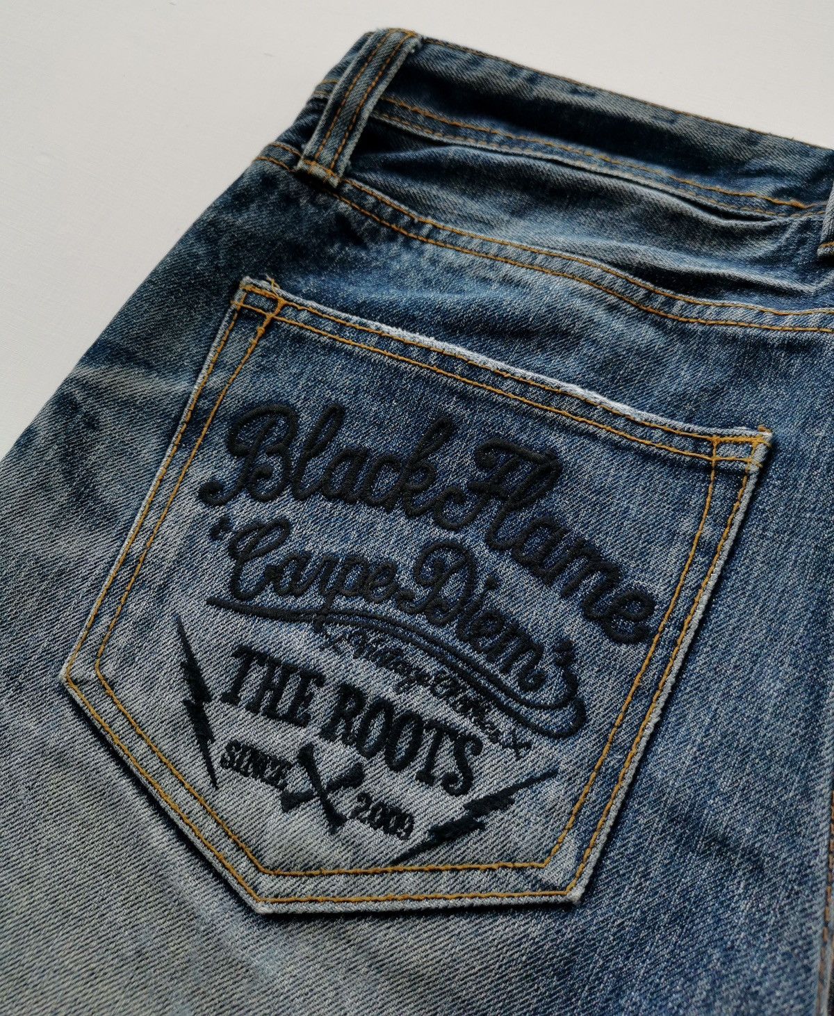 Kapital Black Flame Carpe Diem Selvedge Denim Jeans Size US 32 / EU 48 - 11 Thumbnail