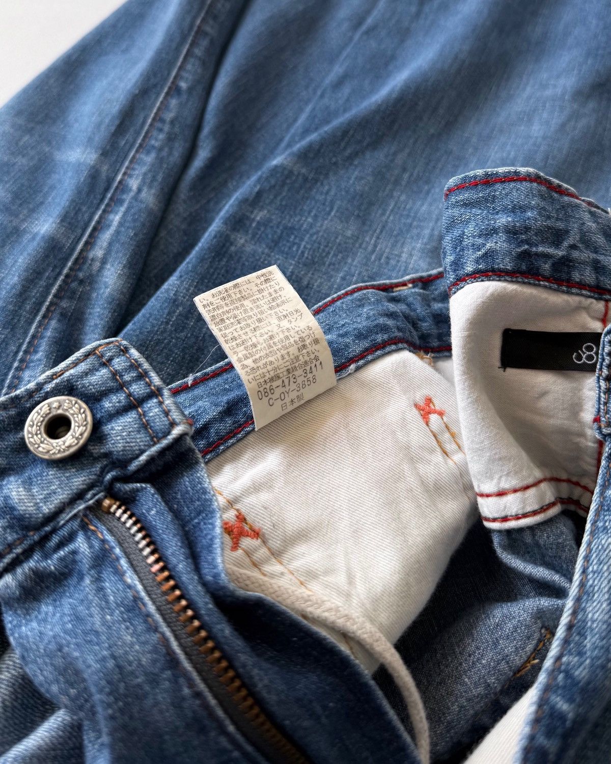 Johnbull JOHNBULL SELVAGE DENIM WIDE JEANS Size US 32 / EU 48 - 13 Thumbnail