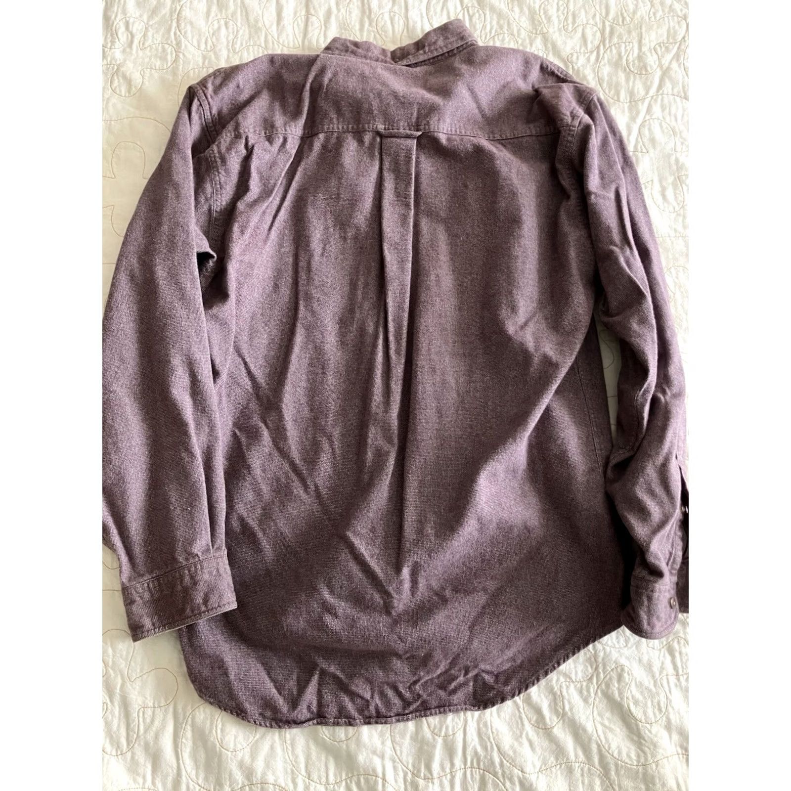 Eddie Bauer VINTAGE Eddie Bauer Shirt Mens Large Maroon Red Sonoma Heathers Button Down 90s Size US L / EU 52-54 / 3 - 3 Thumbnail