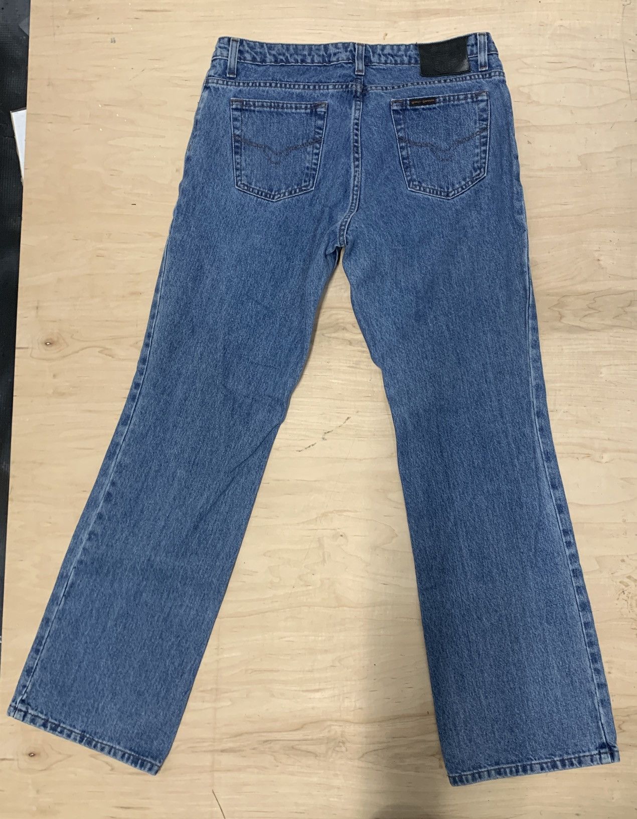 Harley Davidson × Vintage Harley-Davidson jeans Size 34" / US 12 / IT 48 - 3 Thumbnail