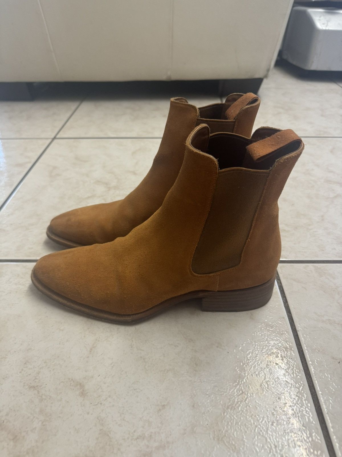 Story Et Fall Brown Tan Chelsea Boots Size US 7 / EU 40 - 2 Thumbnail