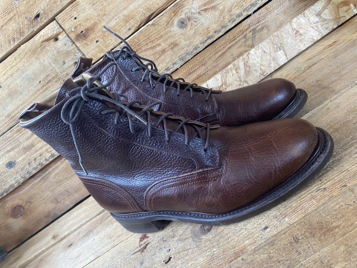 R.M. Williams R.M.Williams rickaby brown pebble lace-up boots uk 9G Size US 10 / EU 43 - 10 Thumbnail