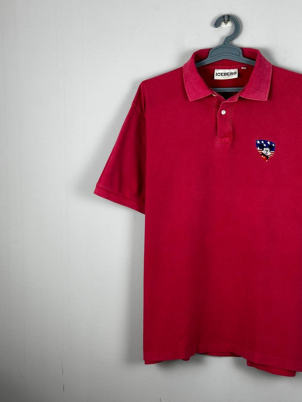 Iceberg Vintage 90s Iceberg History Disney Polo T Shirt Size US XL / EU 56 / 4 - 3 Thumbnail