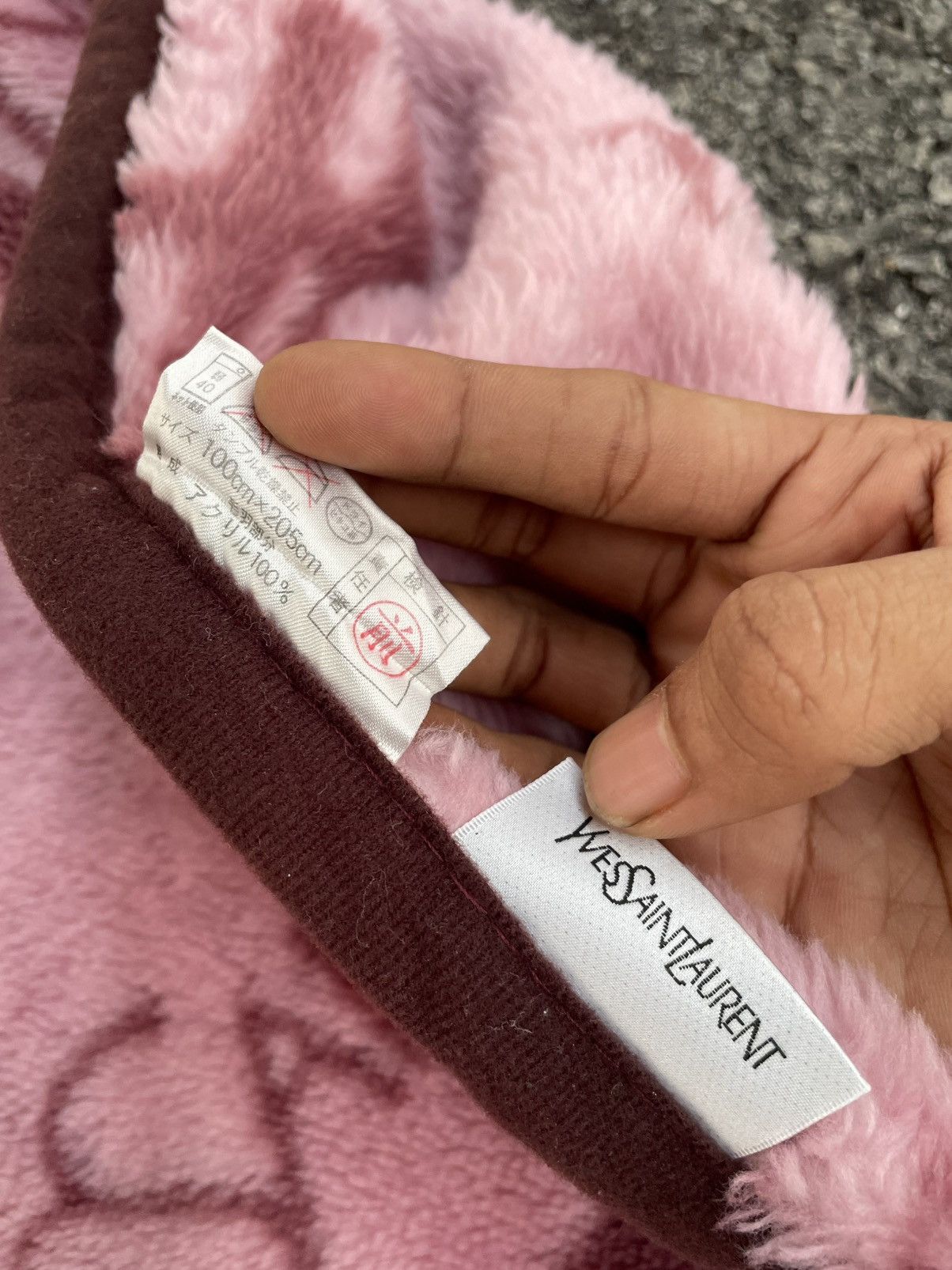 Japanese Brand × Yves Saint Laurent Yves Saint Laurent blanket Size ONE SIZE - 4 Thumbnail