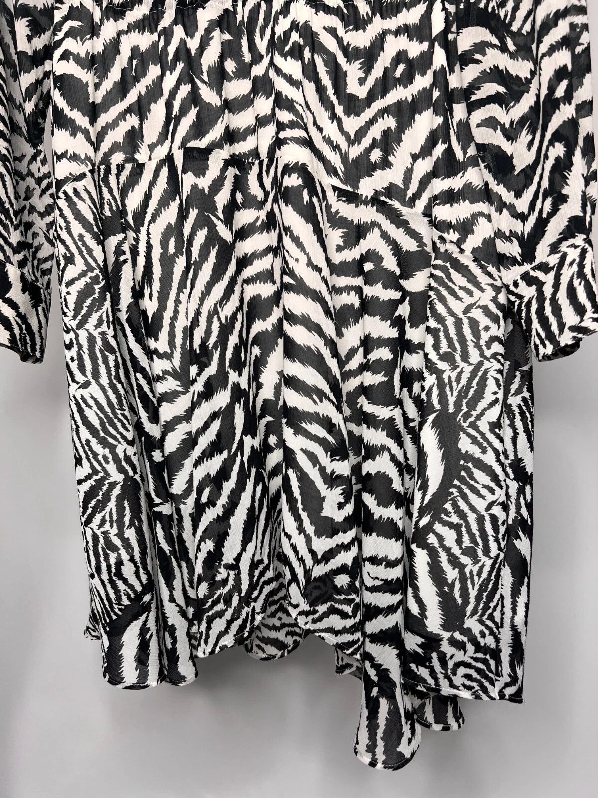 Allsaints Allsaints Martina Remix Dress Animal Zebra Pattern Size M / US 6-8 / IT 42-44 - 7 Thumbnail