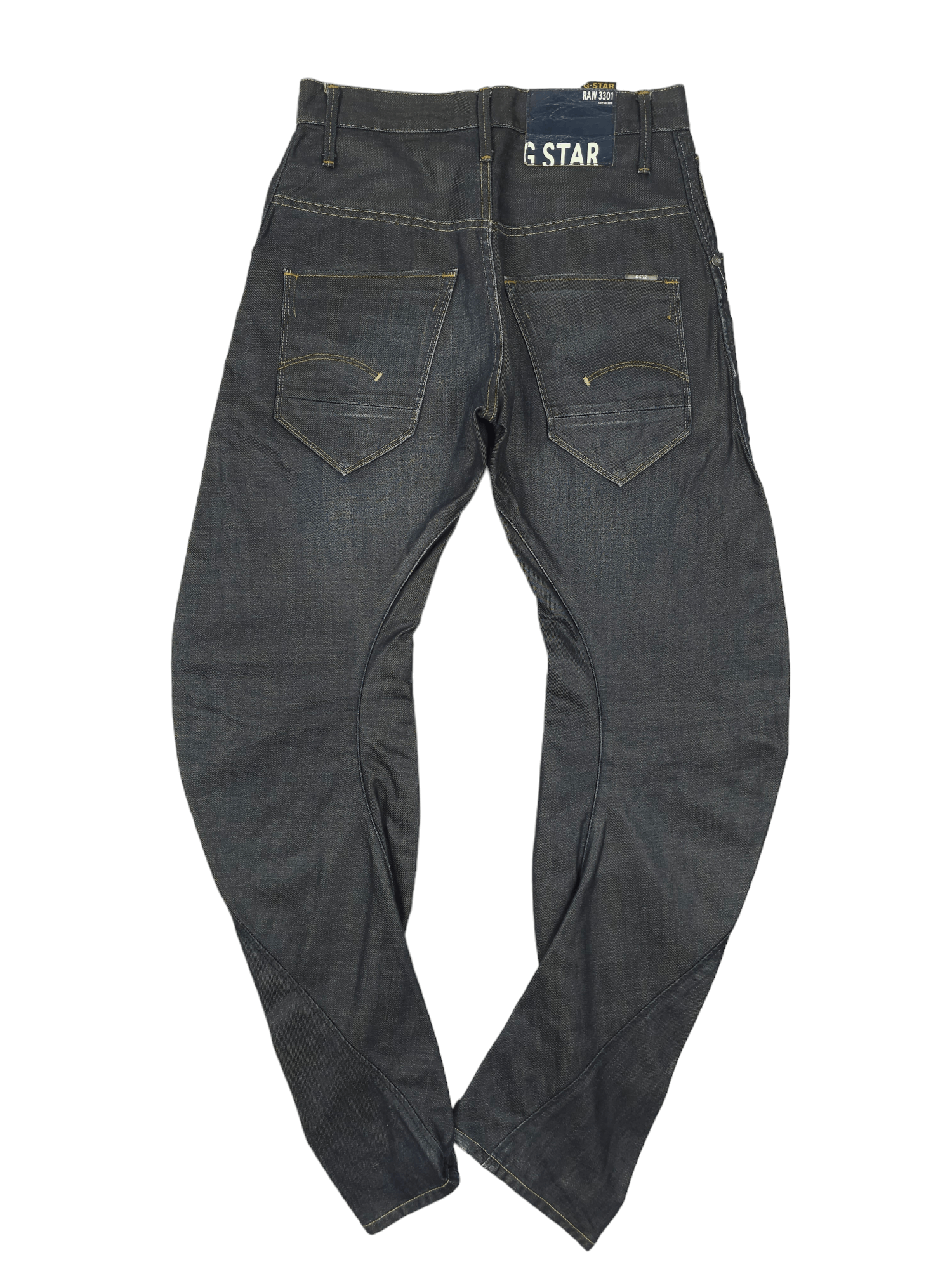 G-Star 💎 29/32 G-star Raw "Arc Loose Tapered" Y2K Gray Jeans Size US 29 - 2 Thumbnail