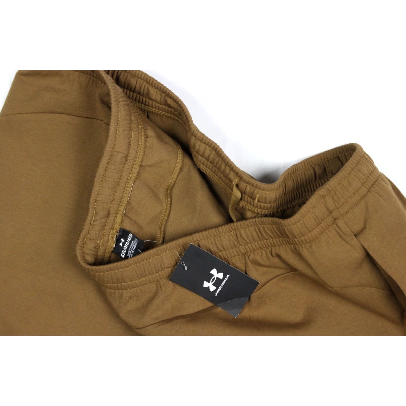 Under Armour Under Armour Men's Unstoppable Fleece Shorts 4XL Brown 1379809 498 Size US 39 - 4 Thumbnail