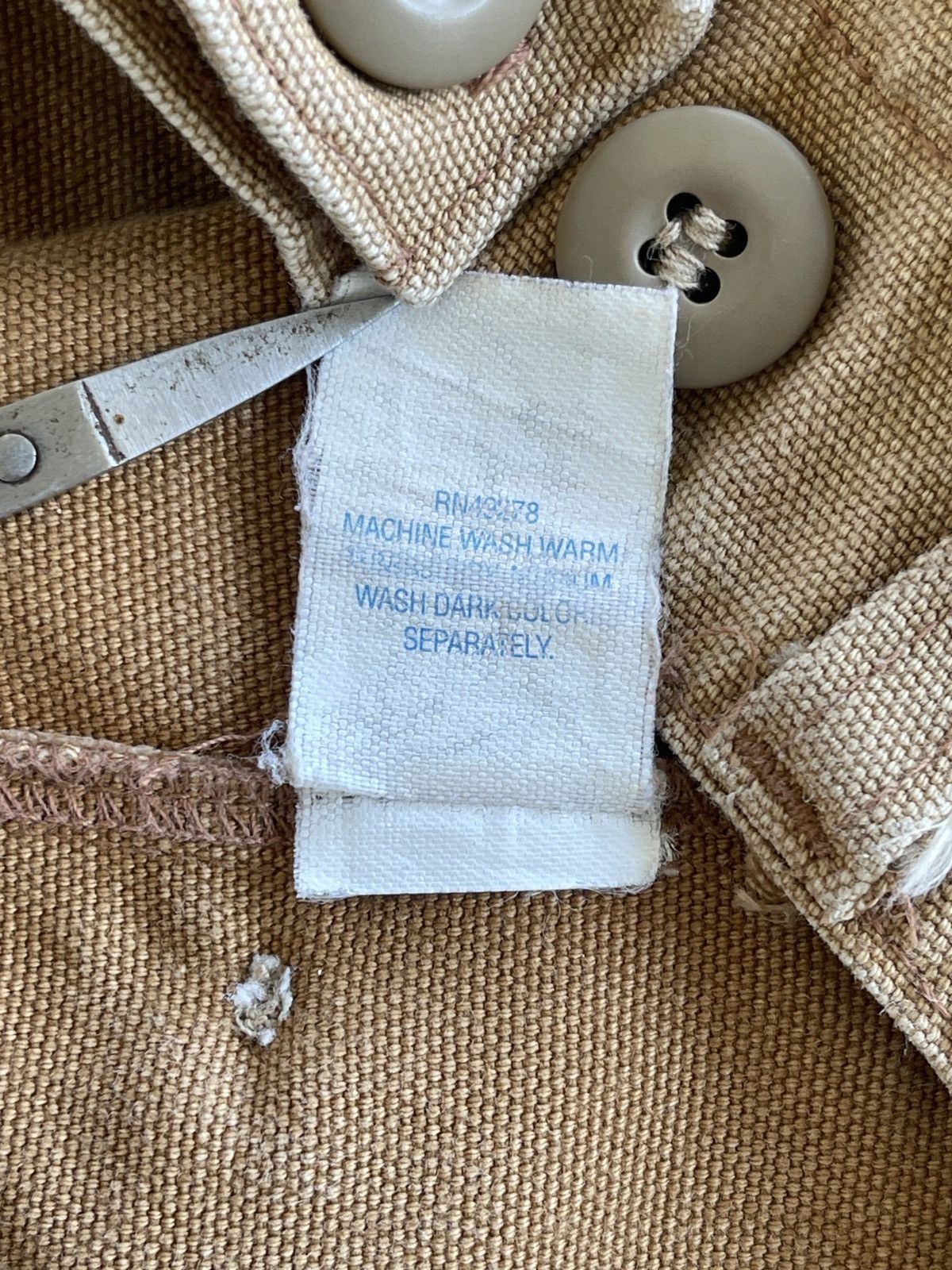 The Workers Club Gung Ho Camp Trousers Baker Pants (Faded Duck Brown) Size US 32 / EU 48 - 10 Thumbnail