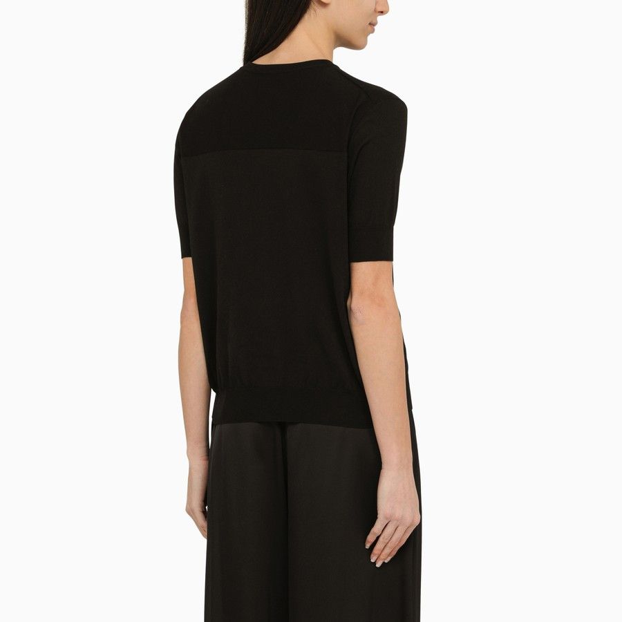 Jil Sander o1d2blof0824 Cotton Jersey in Black Size XS / US 0-2 / IT 36-38 - 3 Thumbnail