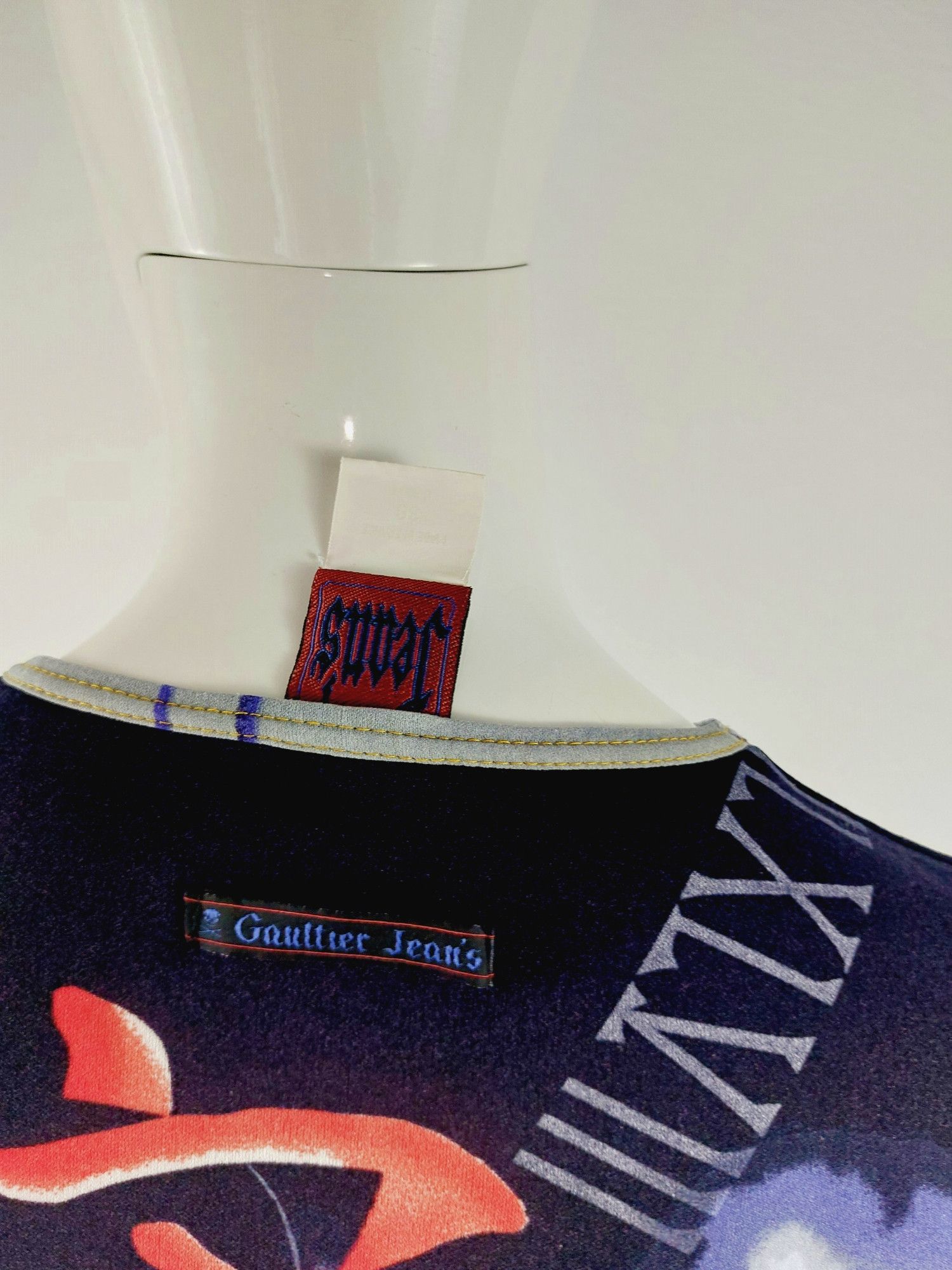Jean Paul Gaultier Jean Paul Gaultier Tattoo Japanese Letters T-shirt Top Size US XS / EU 42 / 0 - 12 Thumbnail