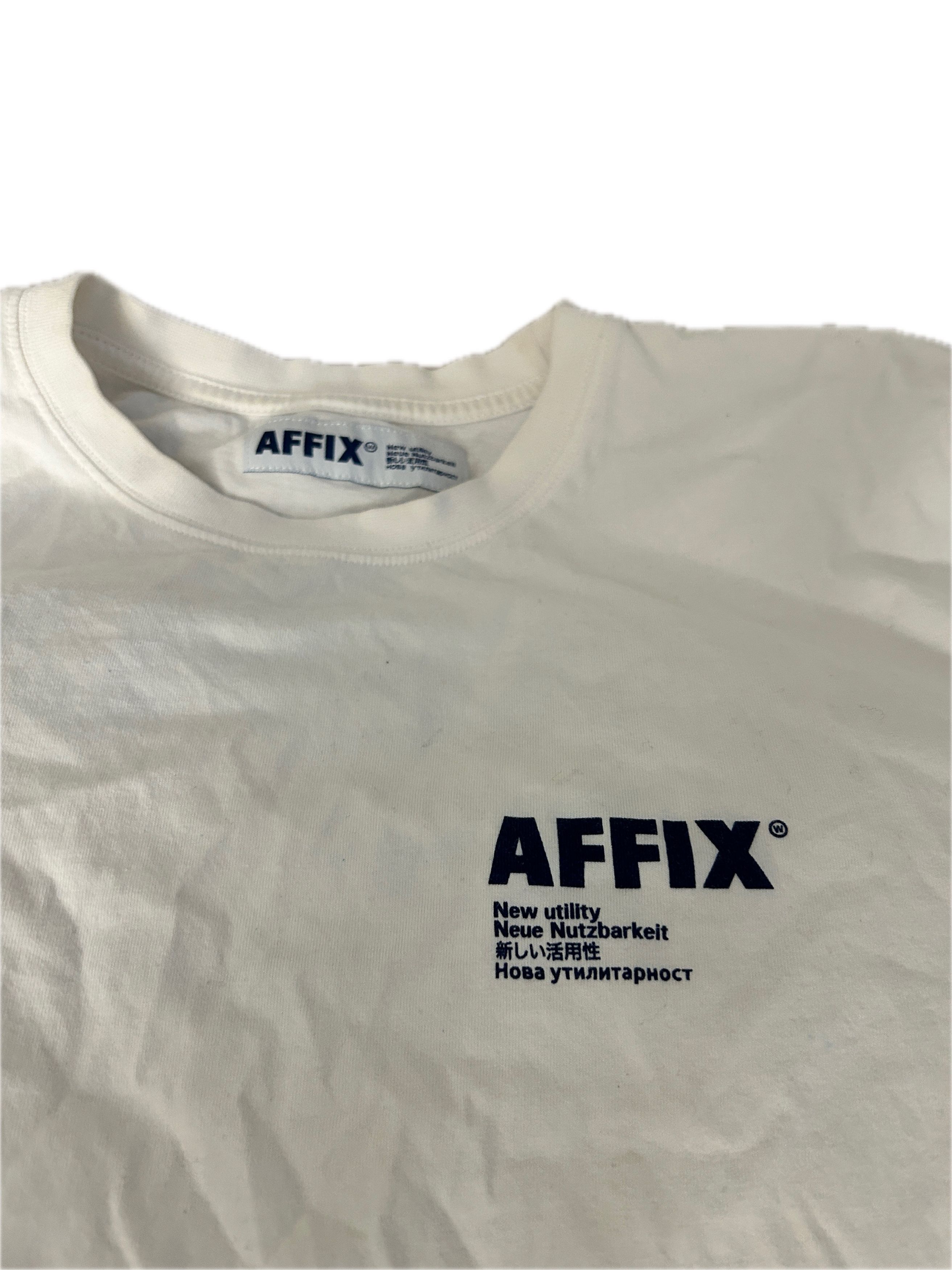 AFFXWRKS × Kiko Kostadinov AFFIX LOGO T-shirt Print Cotton Tee New Utility Work Size US M / EU 48-50 / 2 - 3 Thumbnail