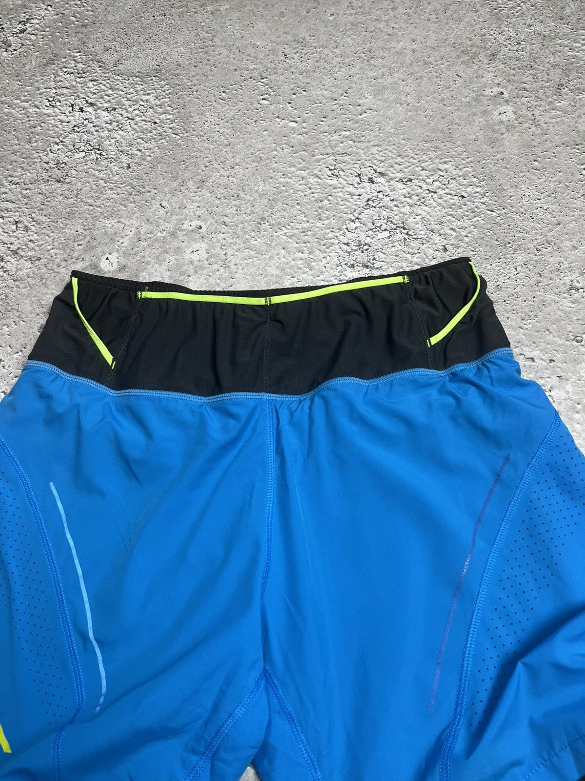 Other Dynafit Trail Running Shorts Blue Black Neon Size EU 50 US M Size US 34 / EU 50 - 10 Thumbnail