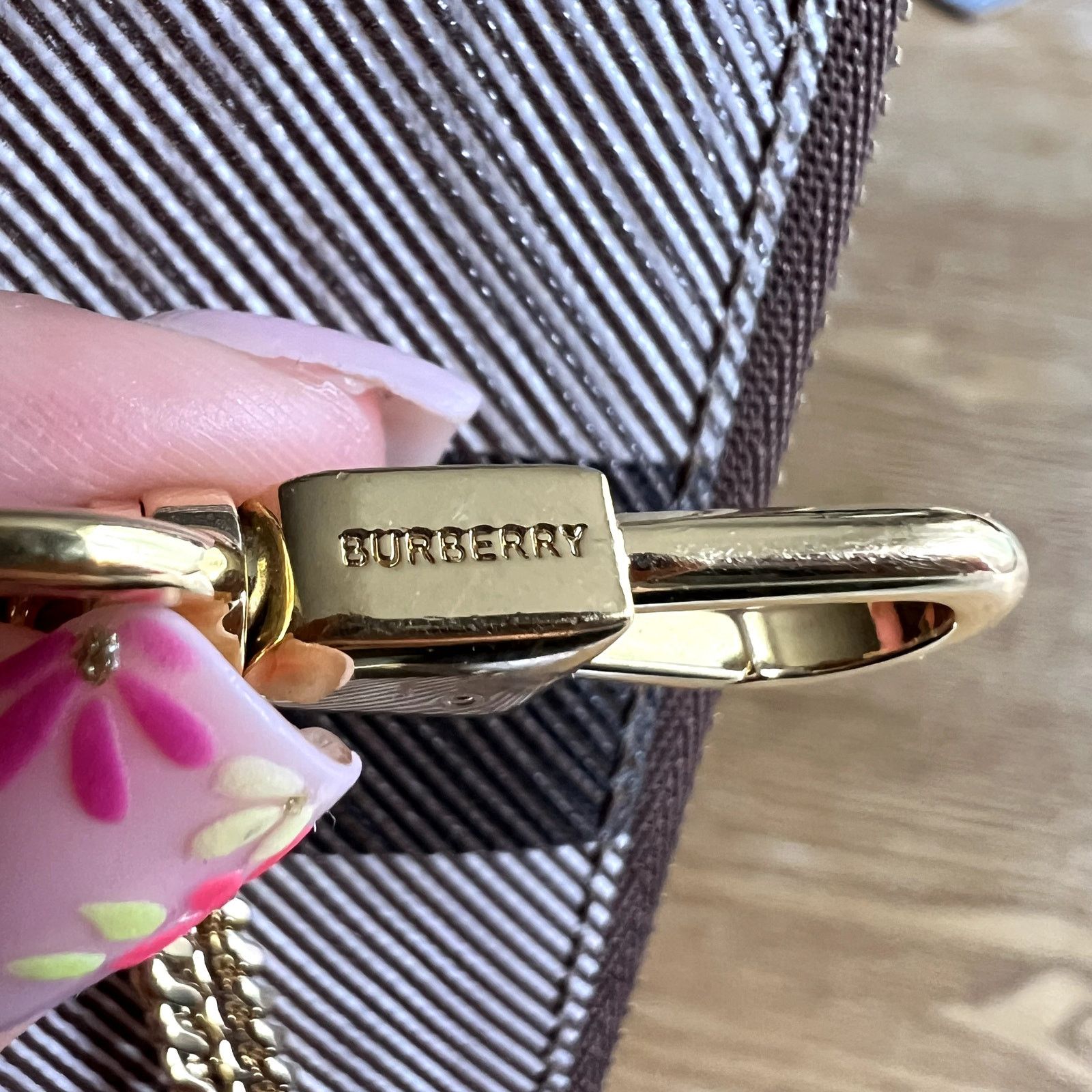 Burberry Burberry Kelbrook Check Coated Canvas Zip Coin Case Wallet Size ONE SIZE - 6 Thumbnail