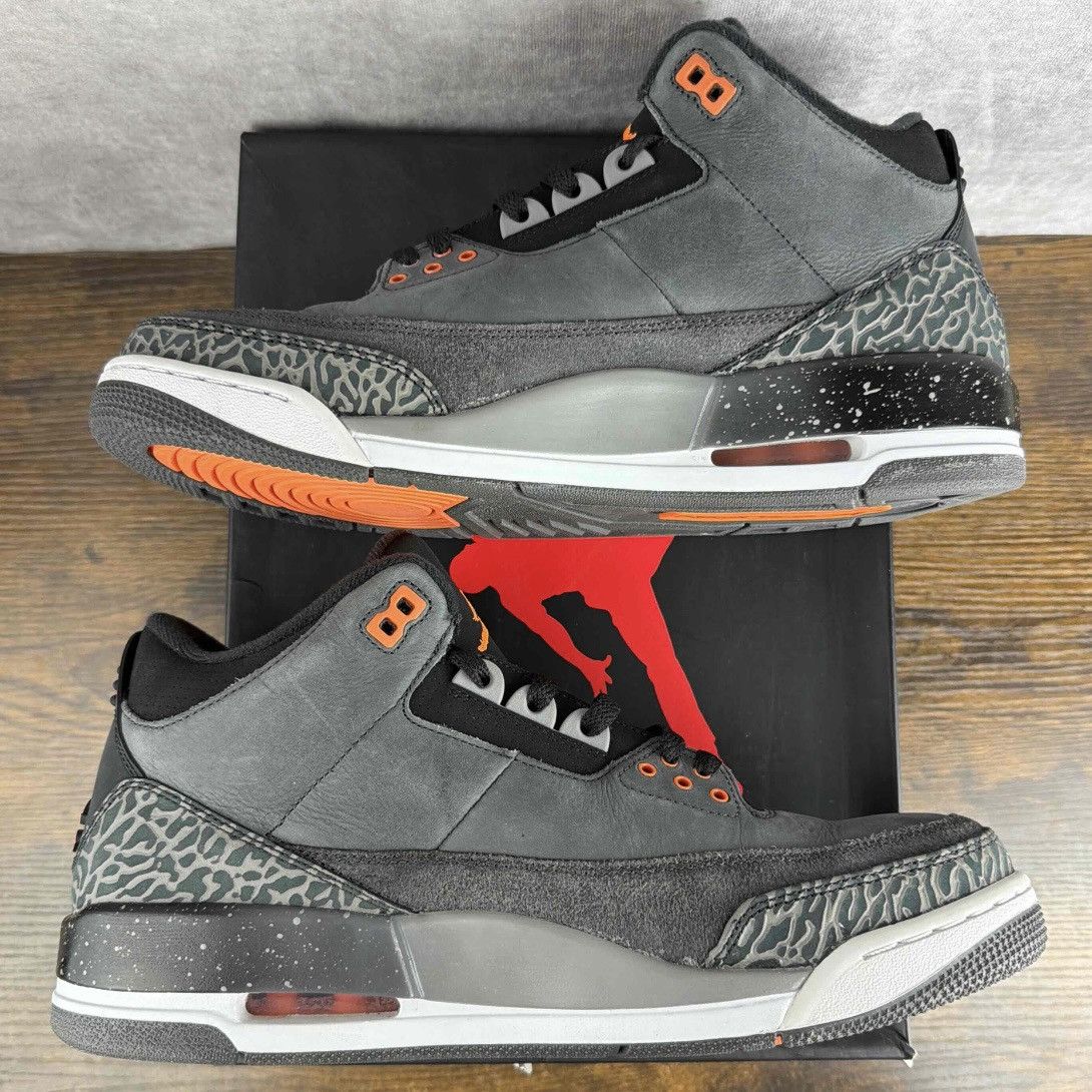 Jordan Brand Air Jordan 3 Retro Fear Pack 2013 Size 11 626967-040 OG Rare Size US 11 / EU 44 - 4 Thumbnail