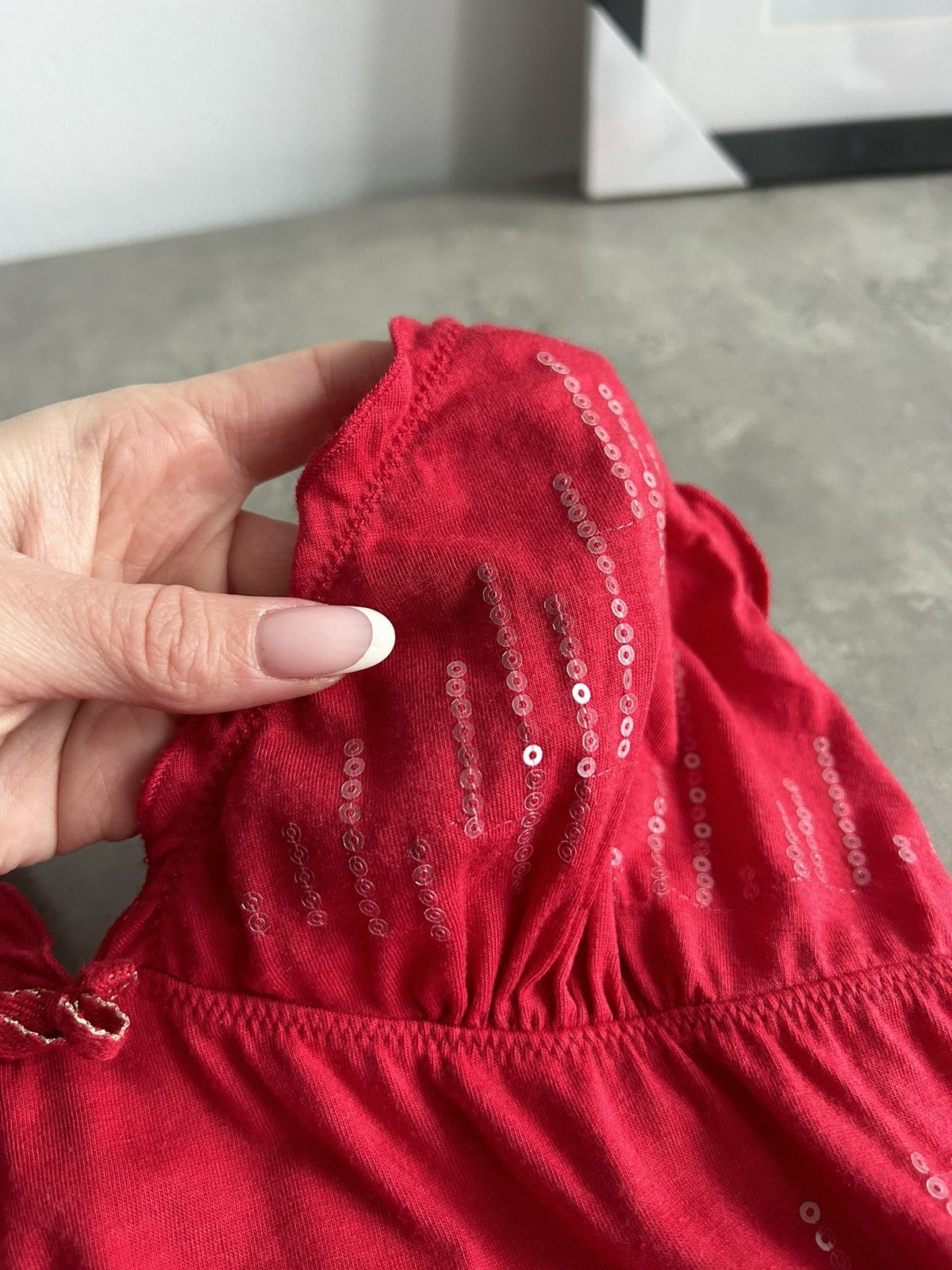 Victoria's Secret × Vintage Victoria’s Secret Vintage Cute Sequins Top Y2K 00s Size S / US 4 / IT 40 - 7 Thumbnail