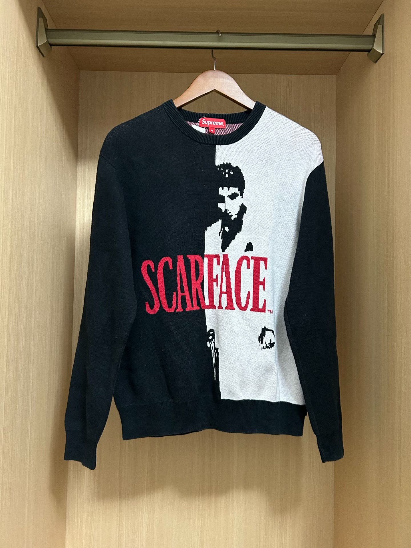Supreme Supreme Scarface Tony Montana Sweater Size US M / EU 48-50 / 2 - 1 Thumbnail