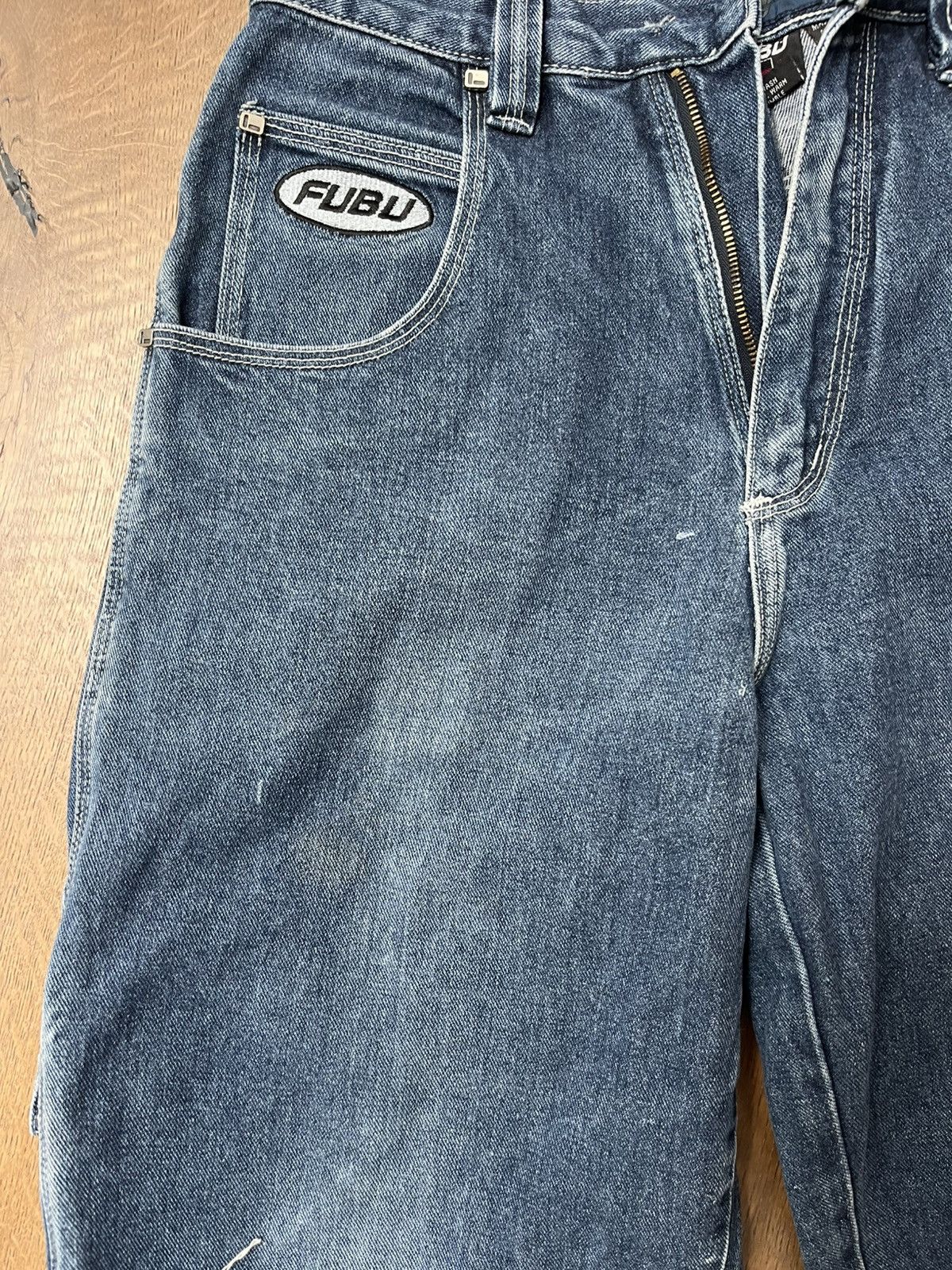Fubu Jorts Fubu y2k Shorts Jeans Denim Size US 31 - 5 Thumbnail