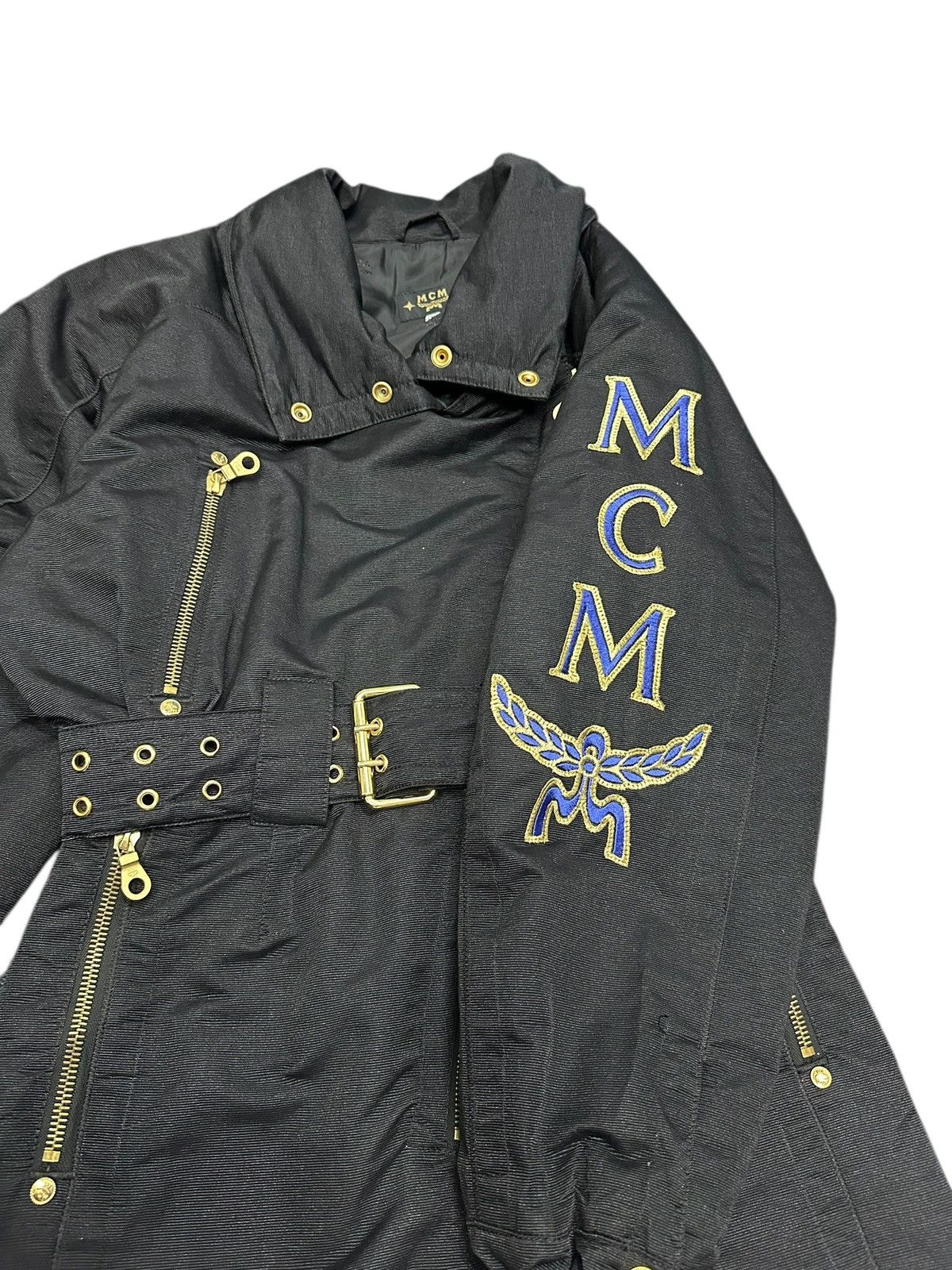 MCM Vintage MCM Ski Jumpsuit Spell Out Riri Zipper Size US 38 / EU 54 - 5 Thumbnail