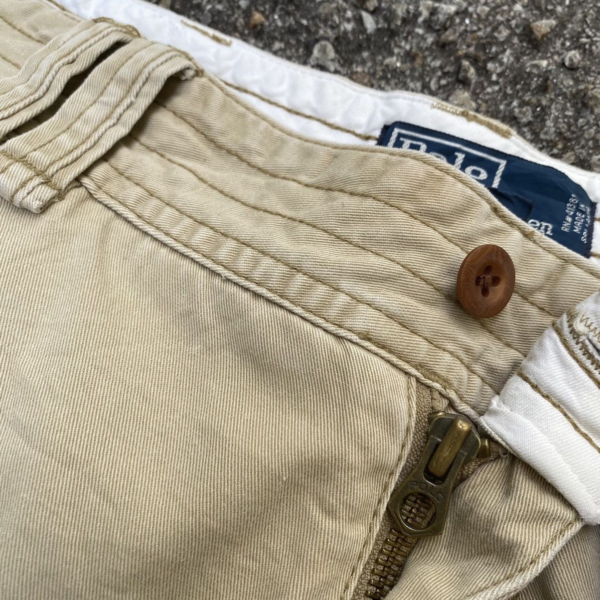 RRL Ralph Lauren Vintage Polo Ralph Lauren RRL Heavy Baggy Cargo Shorts Jorts Size US 34 / EU 50 - 4 Thumbnail