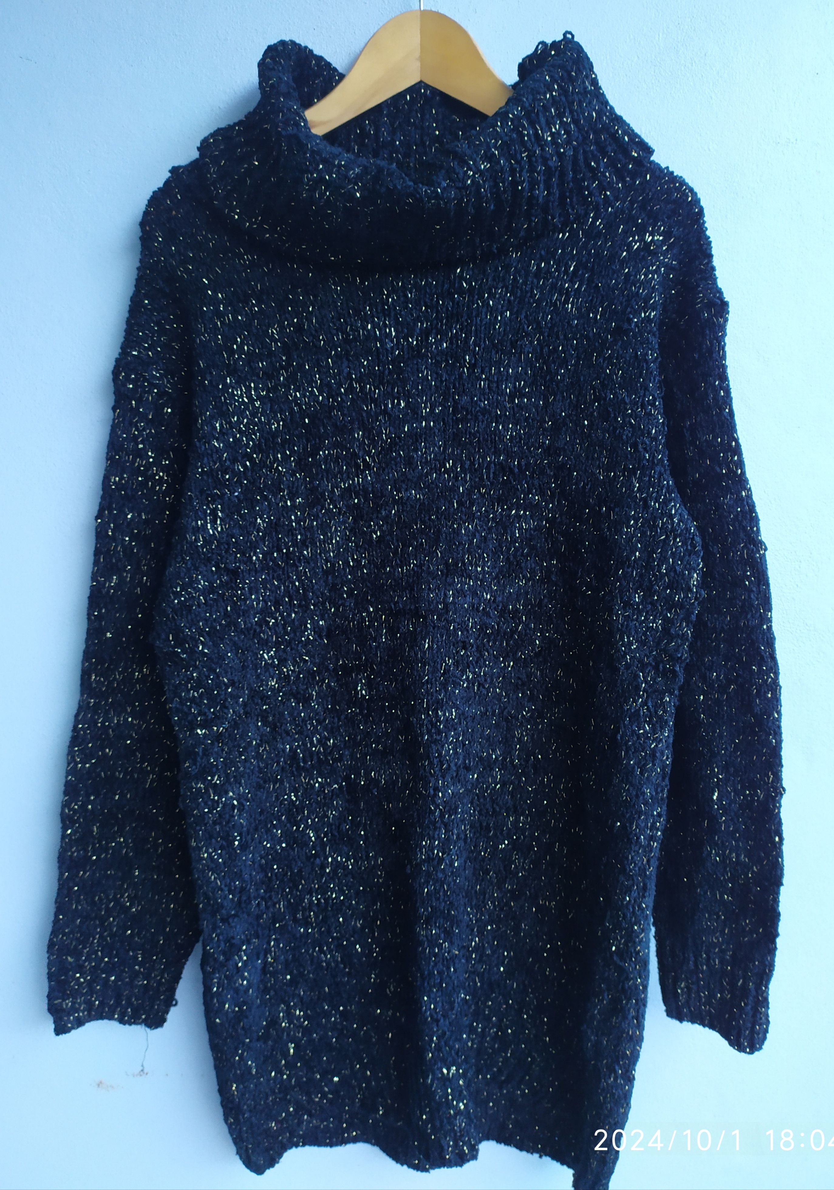 Aran Isles Knitwear × Beauty Beast × KMRii Japanese Beat Black Knitwear Size US L / EU 52-54 / 3 - 1 Thumbnail