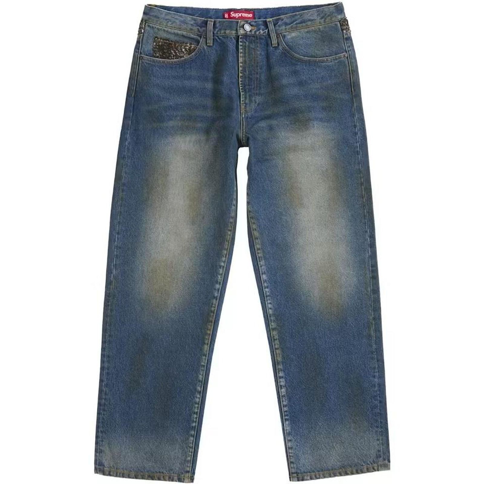 Supreme Supreme Fuck Stitch Loose Fit Jeans | Grailed