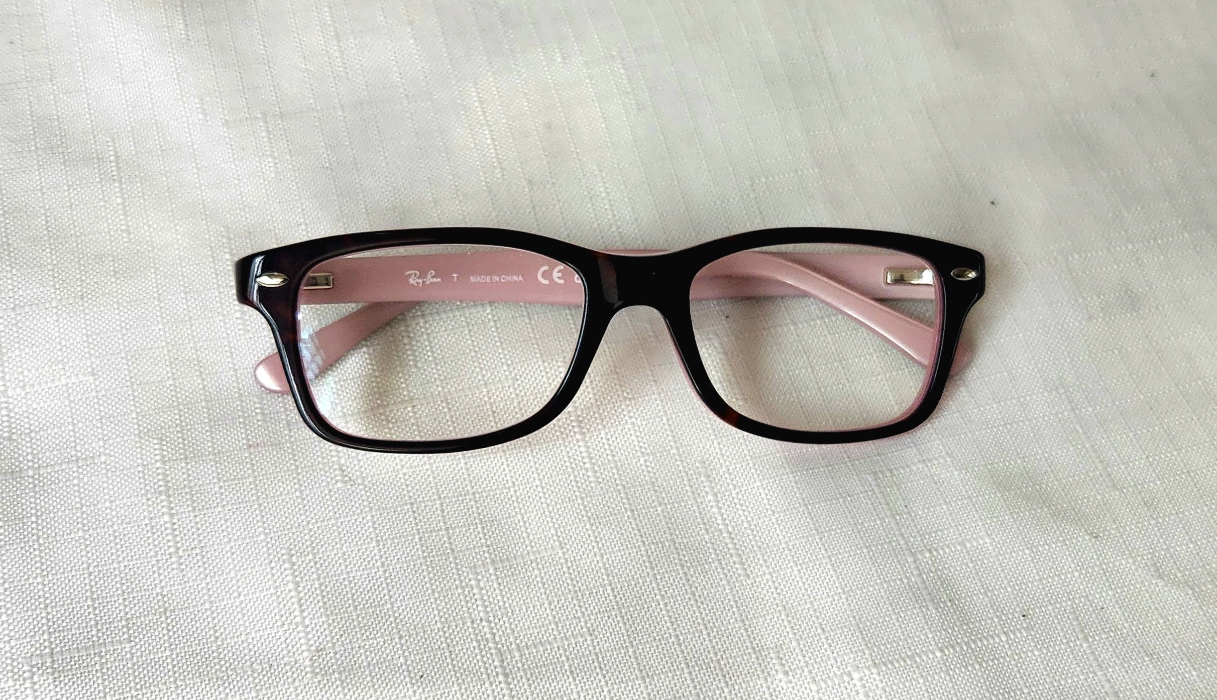 RayBan Ray-Ban Small Eyeglasses RB 1531 3580 Havana on Pink Horn Size ONE SIZE - 6 Thumbnail