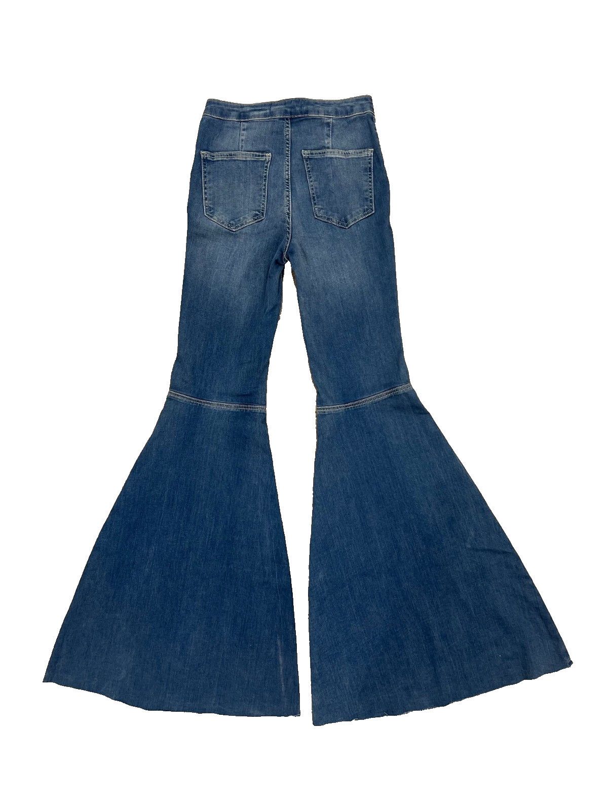 Free People Free People Just Float Bell Bottom Flared Jeans ( 26 ) Size 26" / US 2 / IT 38 - 5 Thumbnail