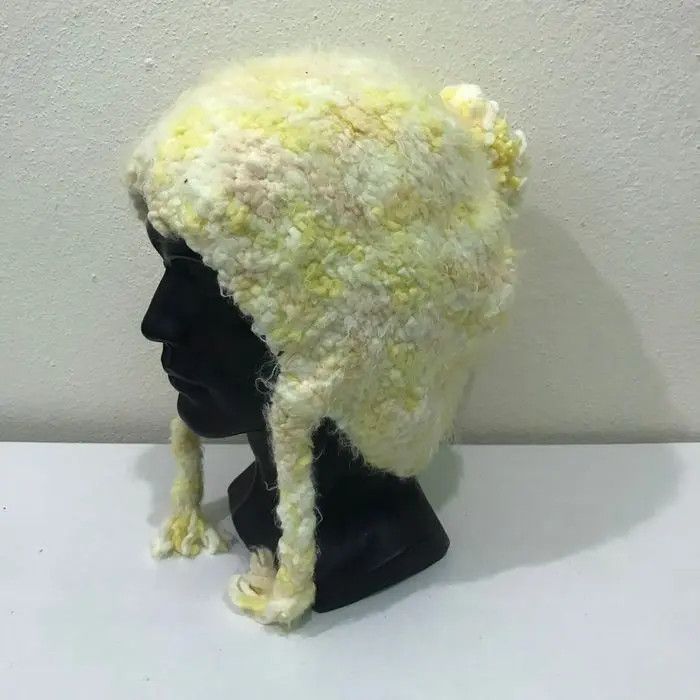 Japanese Brand Japanese Brand Knit Earflap Beanie Hat Size ONE SIZE - 2 Thumbnail