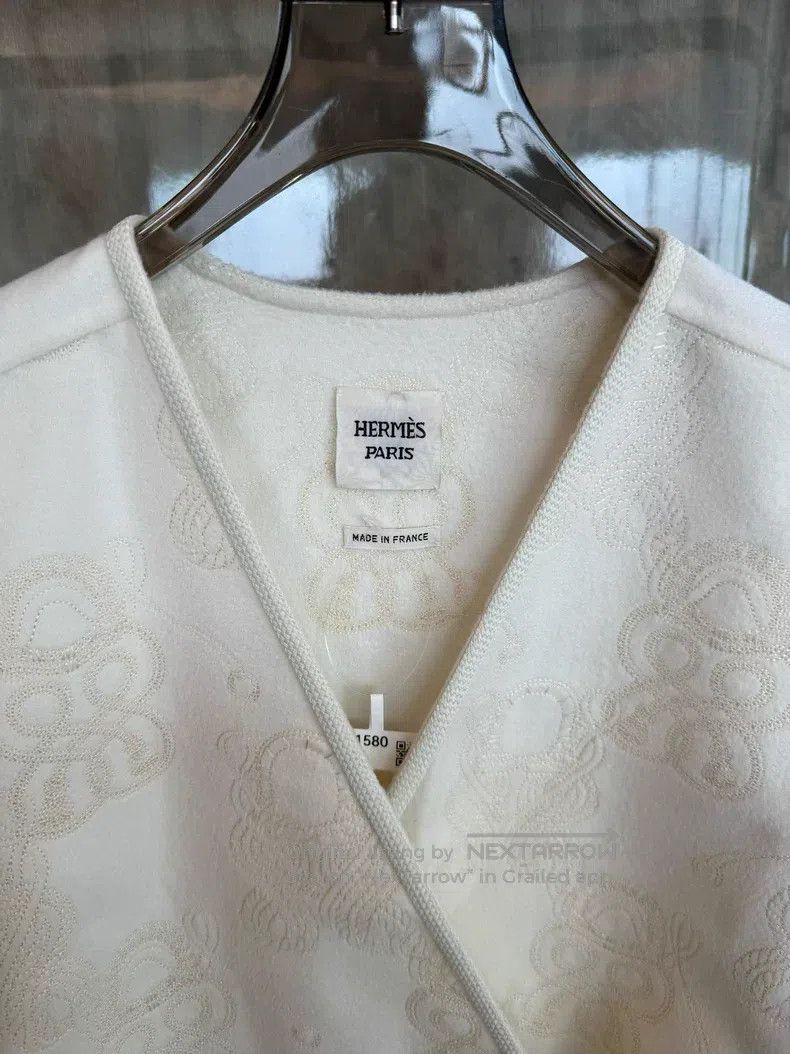 Hermes Hermes Cashmere Coat Size XXS / US 00 / IT 34 - 3 Thumbnail