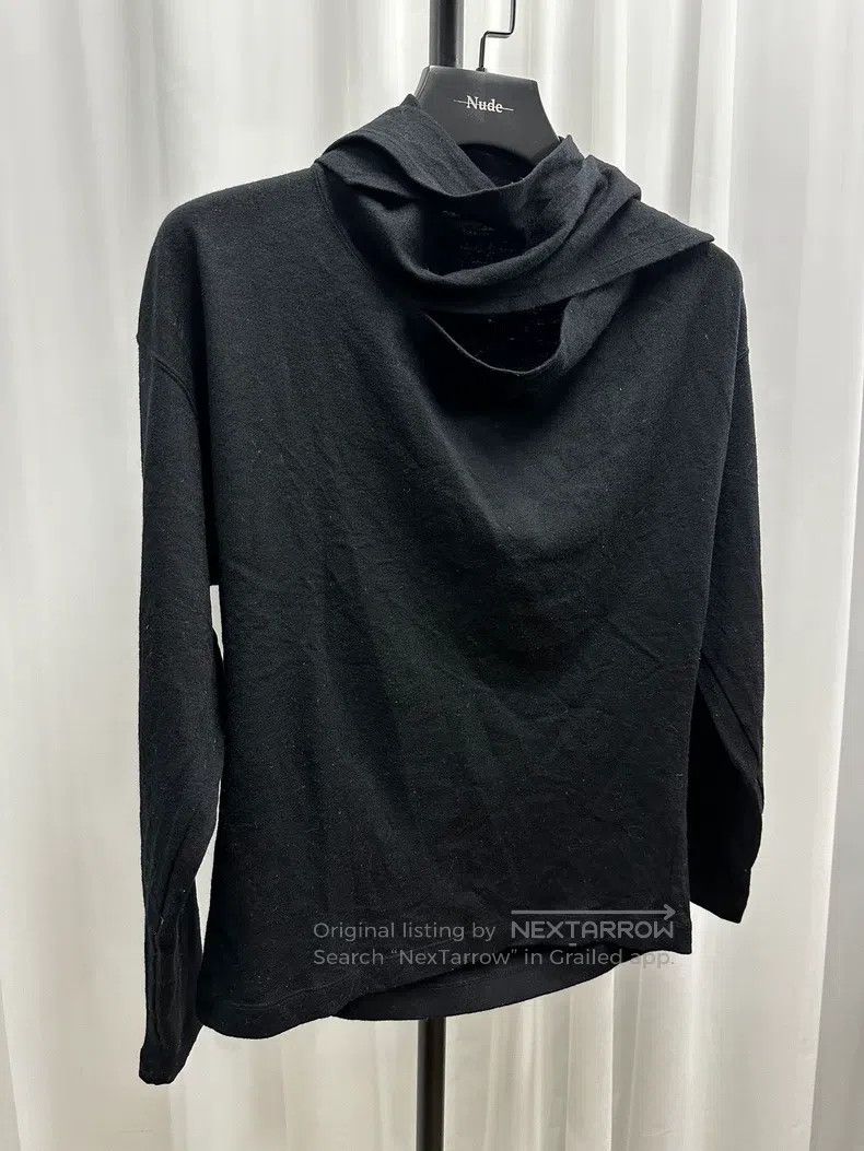 Issey Miyake Issey Miyake Collar wool knit sweater Size M / US 6-8 / IT 42-44 - 5 Thumbnail