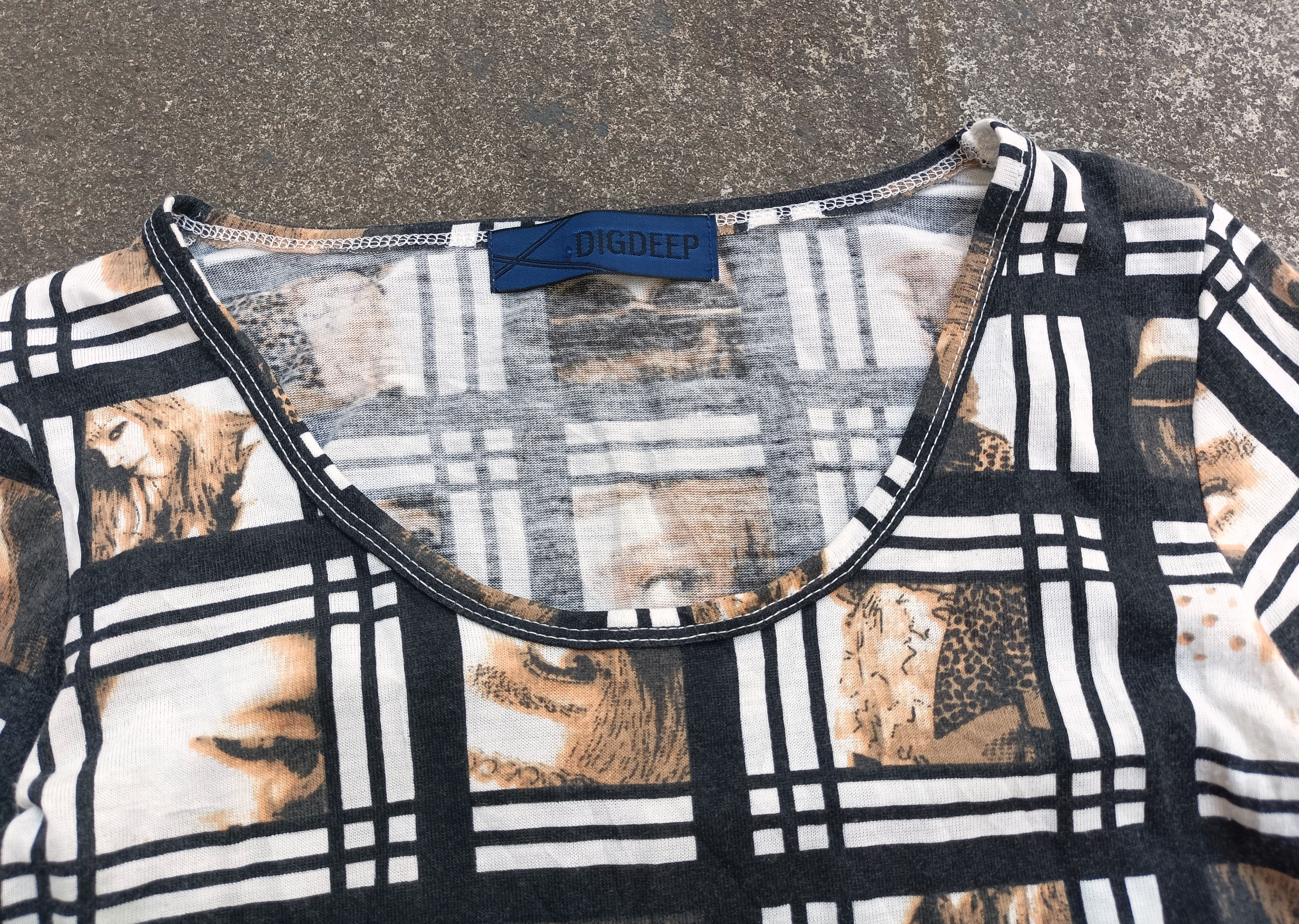 Japanese Brand (S498) Dig Deep Japan Long Sleeve T Shirt M Size M / US 6-8 / IT 42-44 - 3 Thumbnail