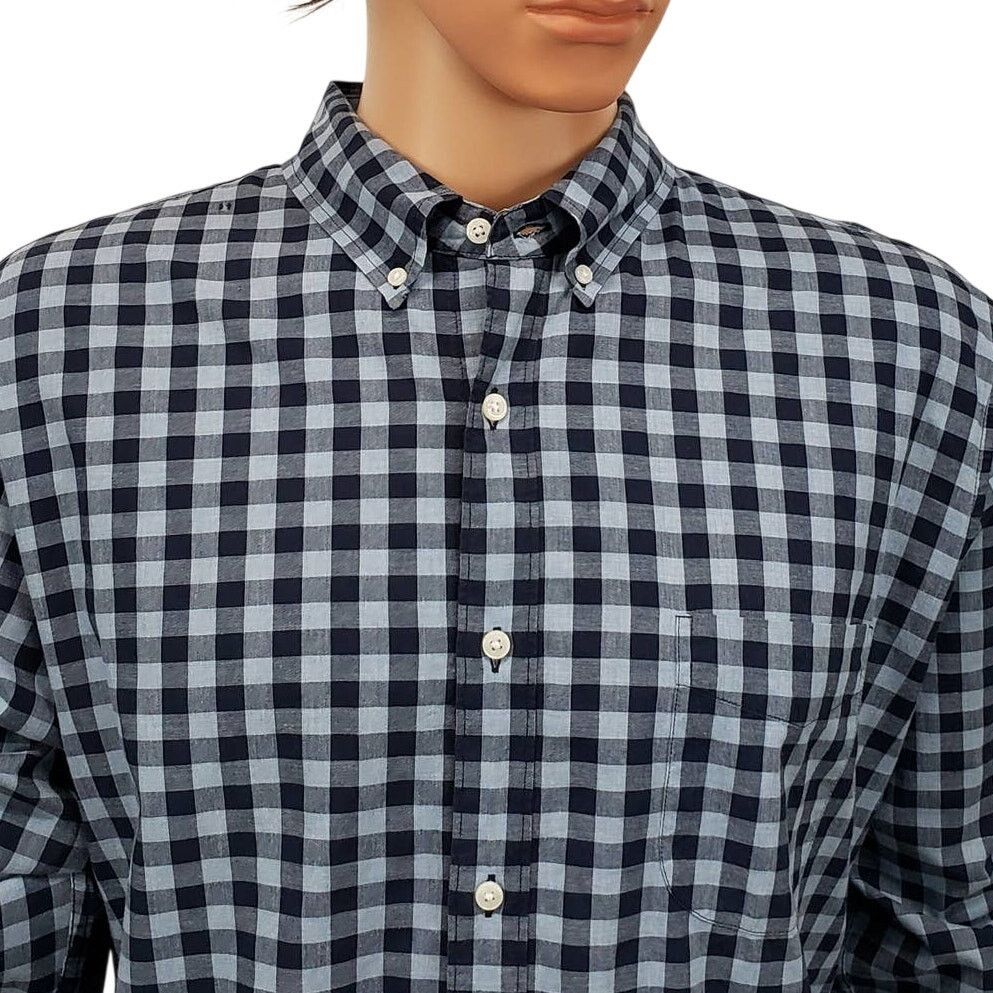 J.Crew J. Crew Shirt Classic Fit XL Gingham Check Button down L/S Size US XL / EU 56 / 4 - 9 Thumbnail